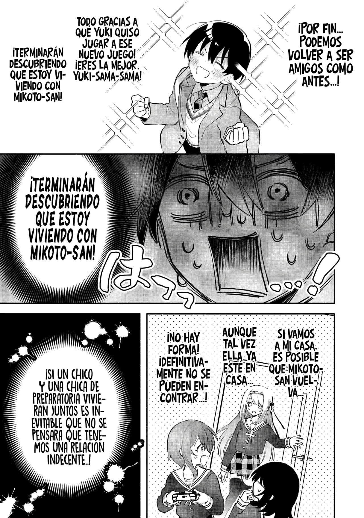 Cool na Megami-sama to Issho ni Sundara, Amayakashisugite Ponkotsu ni Shite Shimatta Ken ni Tsuite Capitulo 2: La Crisis de Mikoto-san página 16