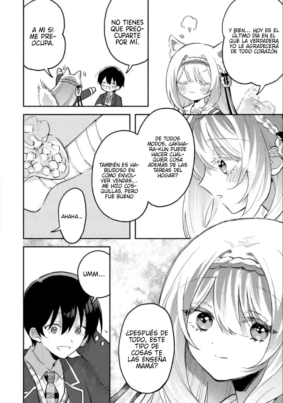 Cool na Megami-sama to Issho ni Sundara, Amayakashisugite Ponkotsu ni Shite Shimatta Ken ni Tsuite Capitulo 3.2: El secreto de Mikoto san página 14