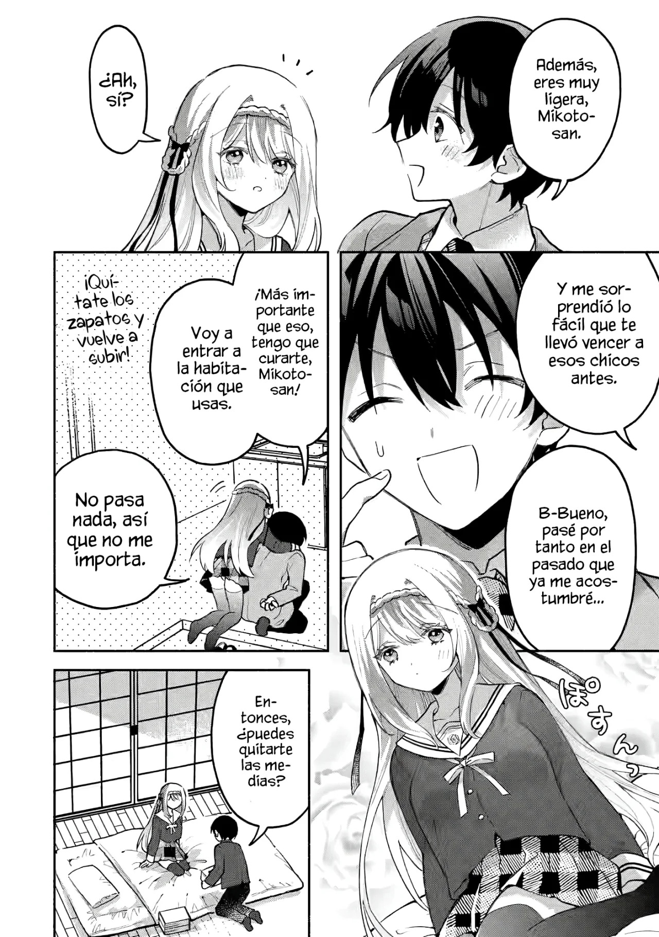 Cool na Megami-sama to Issho ni Sundara, Amayakashisugite Ponkotsu ni Shite Shimatta Ken ni Tsuite Capitulo 3: El Secreto de Mikoto-san página 20