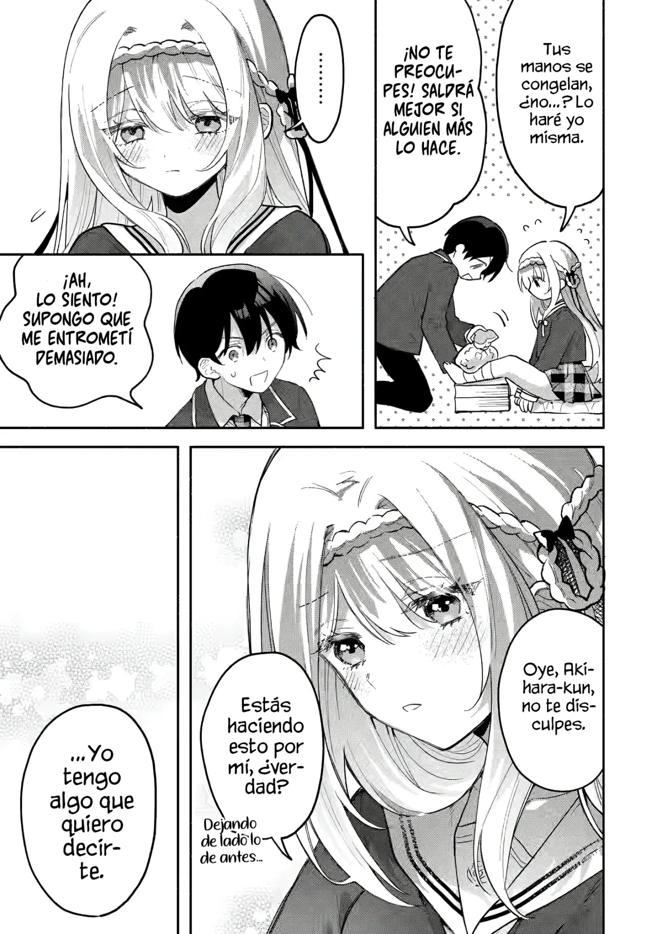 Cool na Megami-sama to Issho ni Sundara, Amayakashisugite Ponkotsu ni Shite Shimatta Ken ni Tsuite Capitulo 3: El Secreto de Mikoto-san página 23