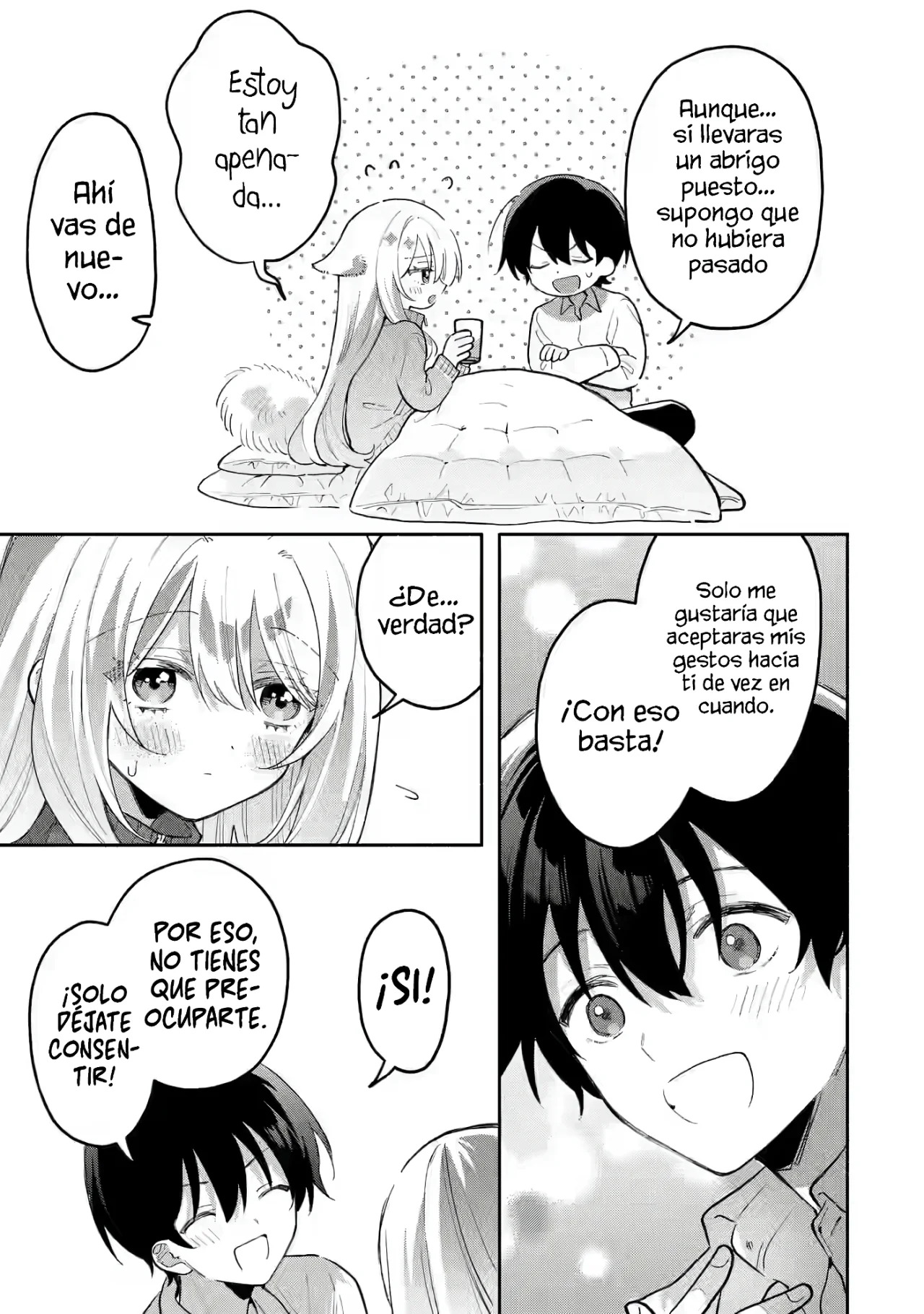 Cool na Megami-sama to Issho ni Sundara, Amayakashisugite Ponkotsu ni Shite Shimatta Ken ni Tsuite Capitulo 4.2: Cuidando de ti a solas 2 página 10