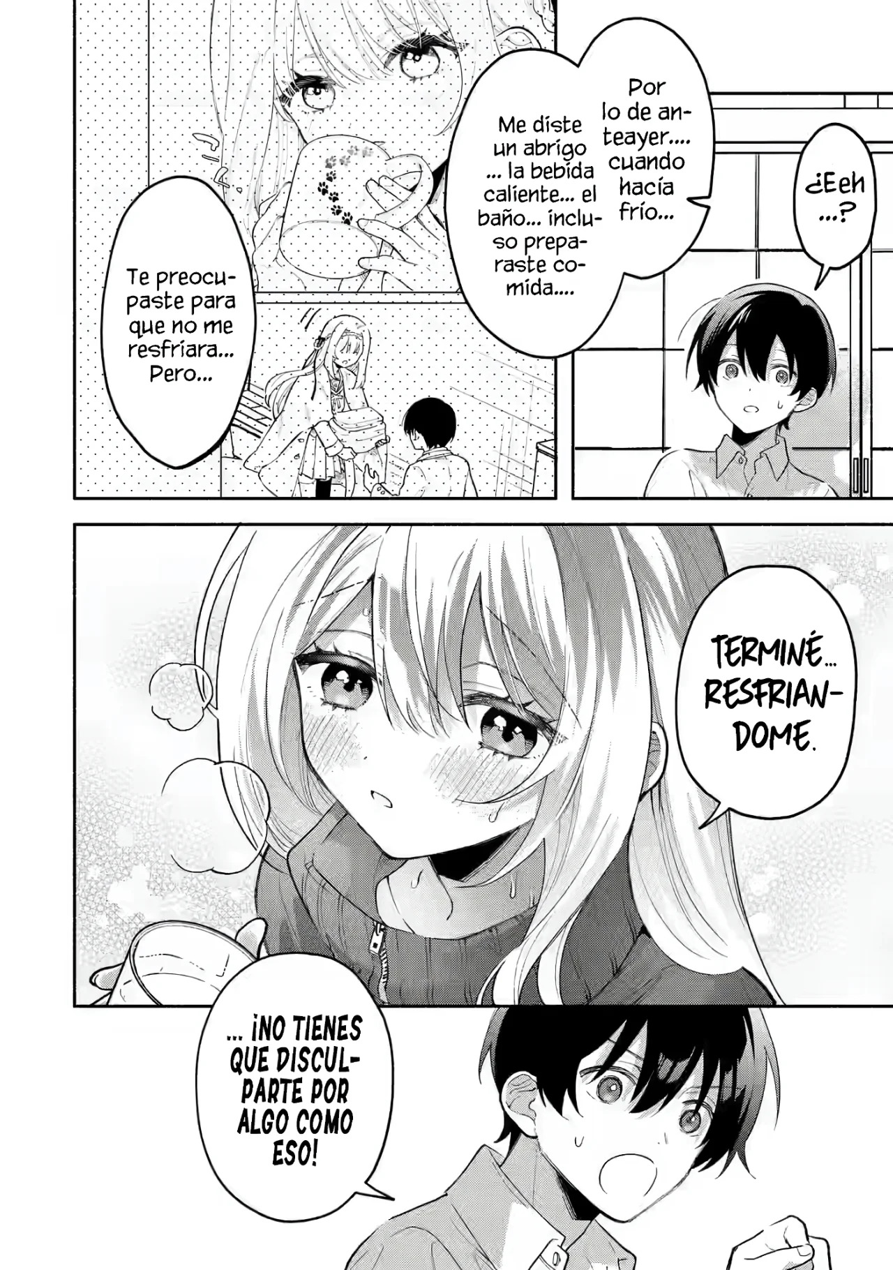 Cool na Megami-sama to Issho ni Sundara, Amayakashisugite Ponkotsu ni Shite Shimatta Ken ni Tsuite Capitulo 4.2: Cuidando de ti a solas 2 página 9