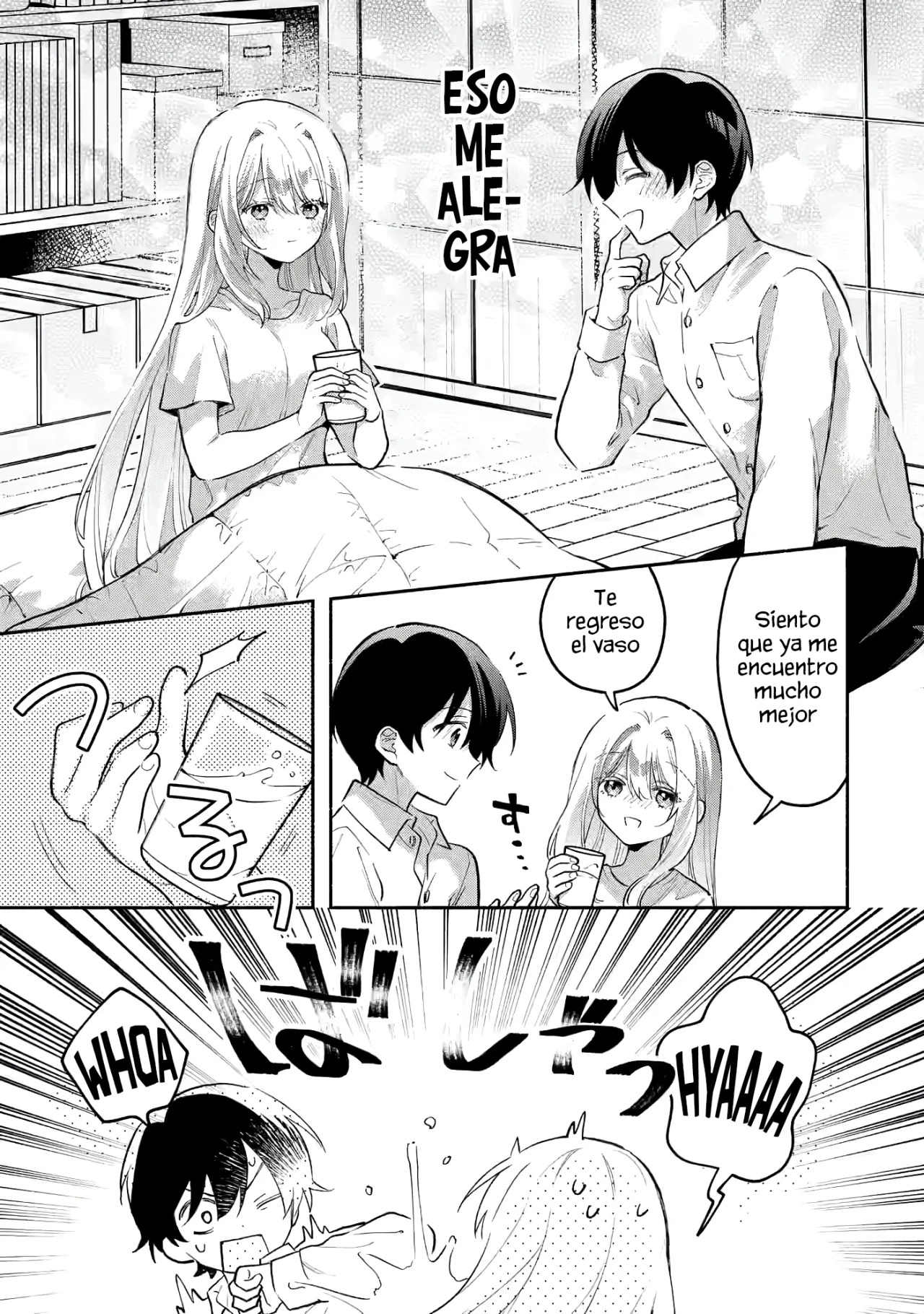 Cool na Megami-sama to Issho ni Sundara, Amayakashisugite Ponkotsu ni Shite Shimatta Ken ni Tsuite Capitulo 4.3: Cuidando de ti a solas 3 página 4