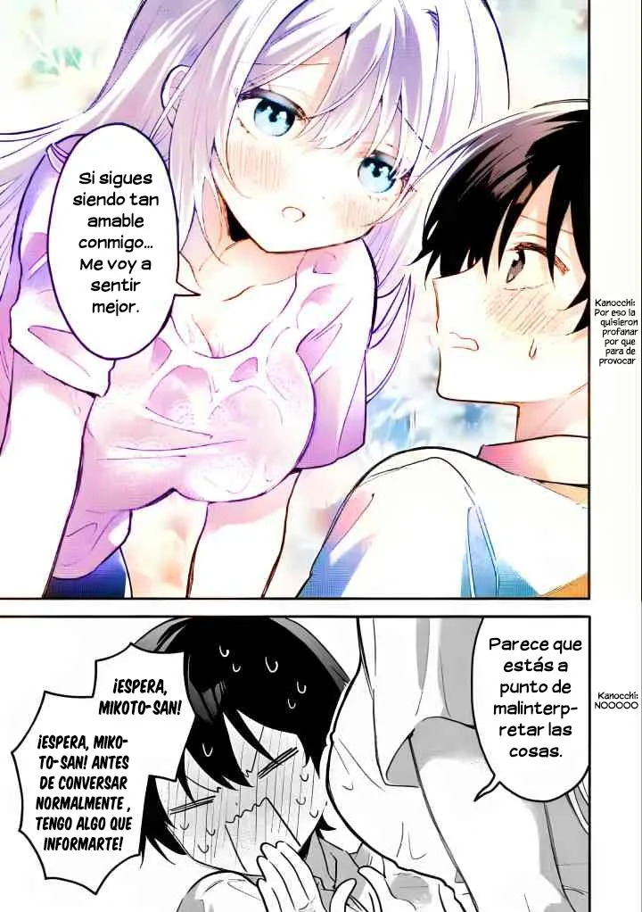 Cool na Megami-sama to Issho ni Sundara, Amayakashisugite Ponkotsu ni Shite Shimatta Ken ni Tsuite Capitulo 4 página 34