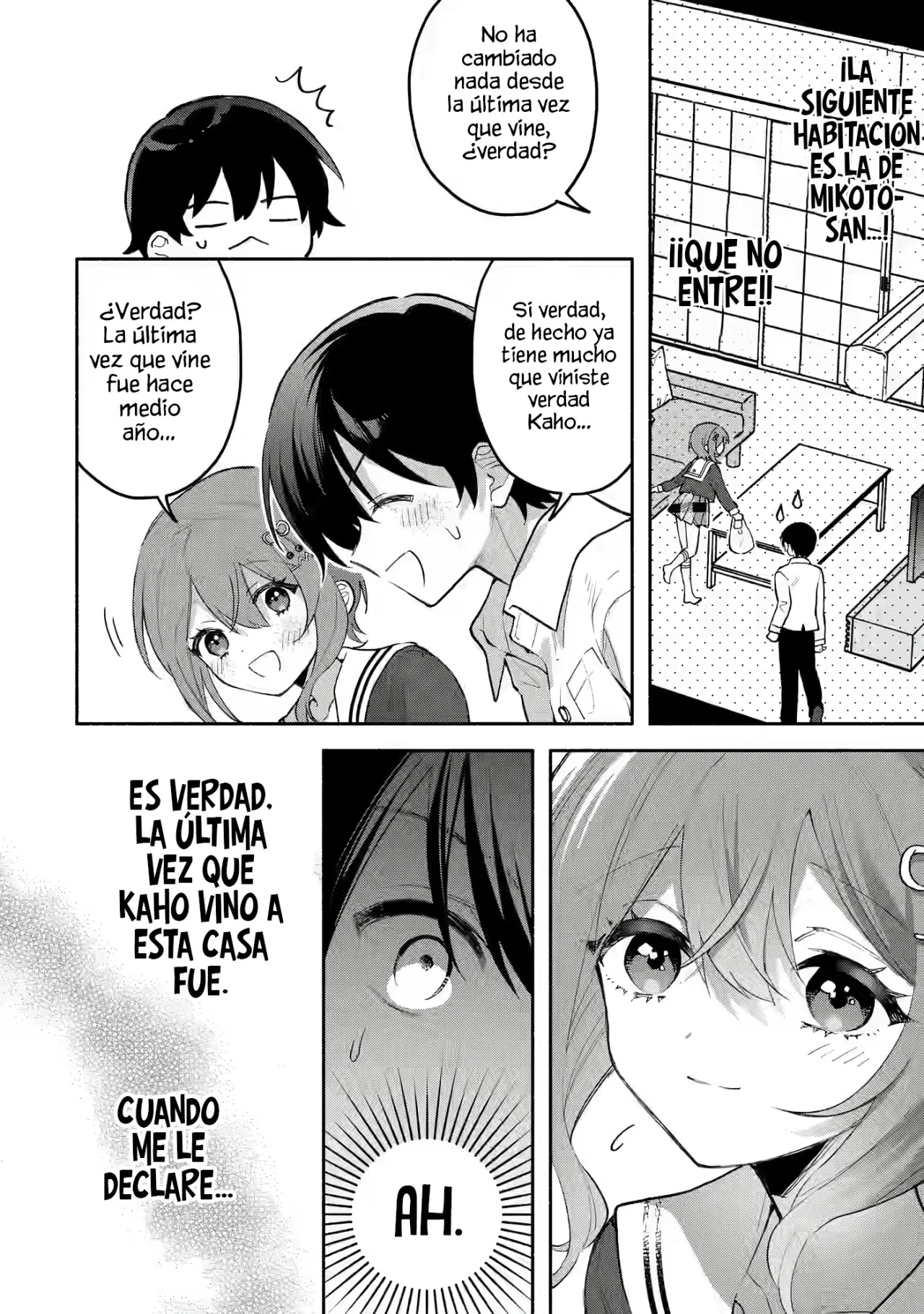 Cool na Megami-sama to Issho ni Sundara, Amayakashisugite Ponkotsu ni Shite Shimatta Ken ni Tsuite Capitulo 5.1: La invasion de Kaho 1 página 10