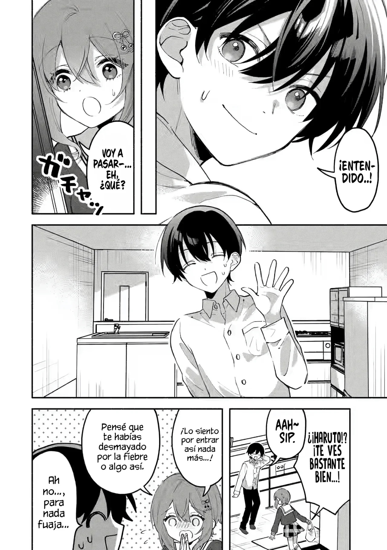 Cool na Megami-sama to Issho ni Sundara, Amayakashisugite Ponkotsu ni Shite Shimatta Ken ni Tsuite Capitulo 5.1: La invasion de Kaho 1 página 8
