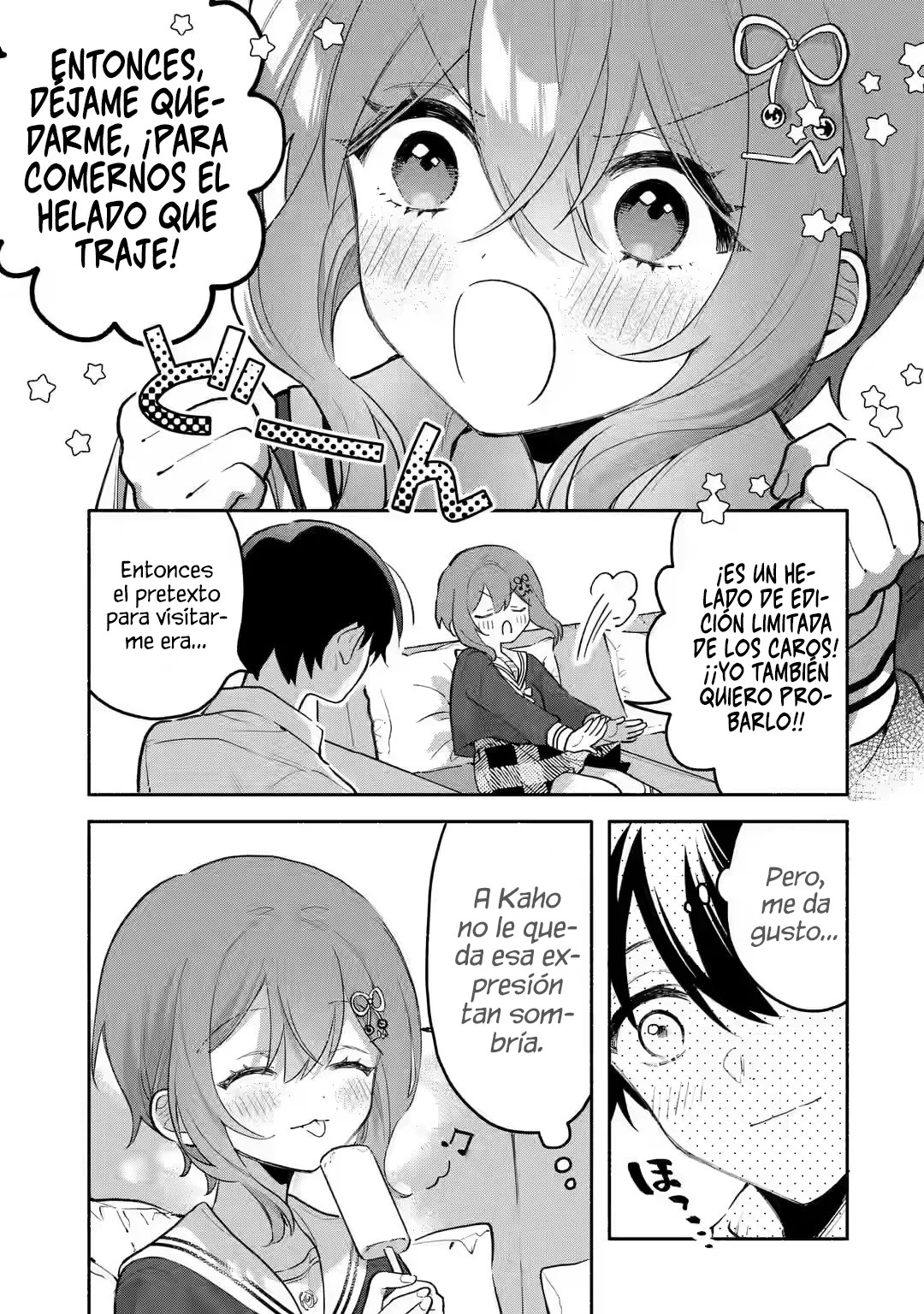 Cool na Megami-sama to Issho ni Sundara, Amayakashisugite Ponkotsu ni Shite Shimatta Ken ni Tsuite Capitulo 5.2: La invasion de Kaho 2 página 4