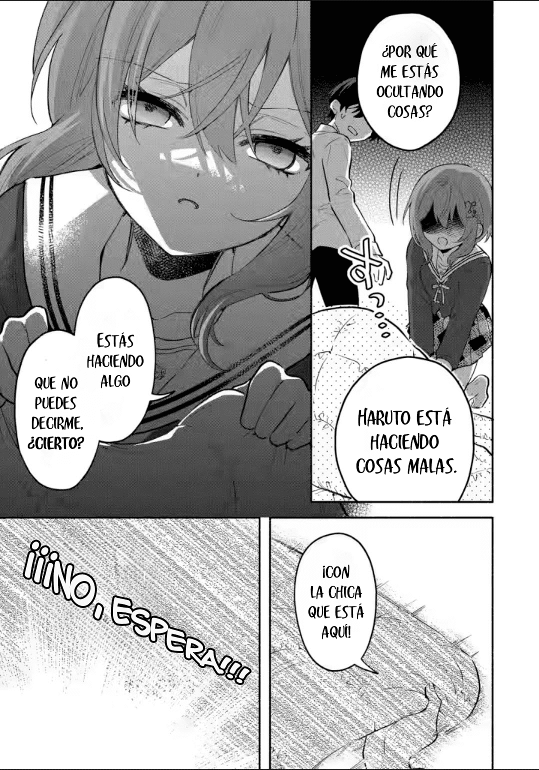Cool na Megami-sama to Issho ni Sundara, Amayakashisugite Ponkotsu ni Shite Shimatta Ken ni Tsuite Capitulo 6.1: Pelea entre gatas 1 página 10
