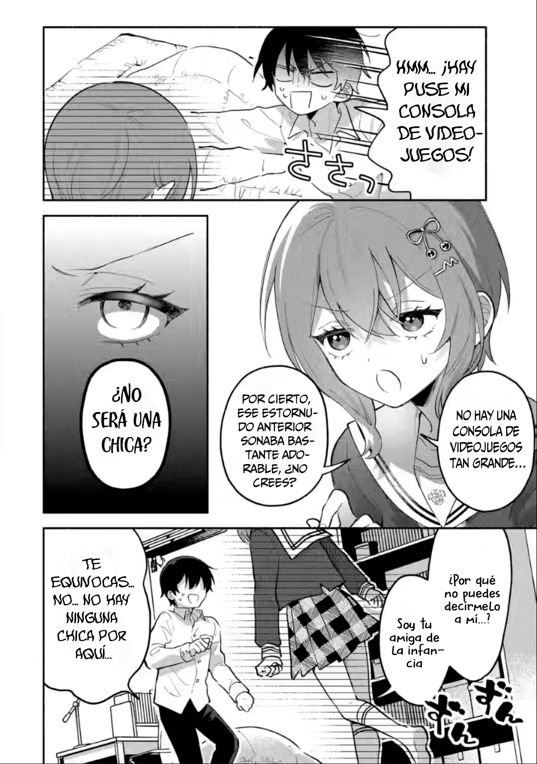 Cool na Megami-sama to Issho ni Sundara, Amayakashisugite Ponkotsu ni Shite Shimatta Ken ni Tsuite Capitulo 6.1: Pelea entre gatas 1 página 9