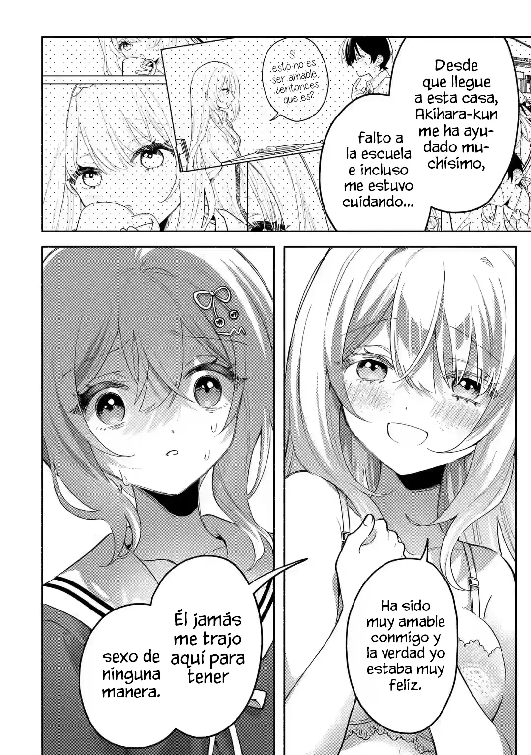 Cool na Megami-sama to Issho ni Sundara, Amayakashisugite Ponkotsu ni Shite Shimatta Ken ni Tsuite Capitulo 6.2: Pelea entre gatas 2 página 8