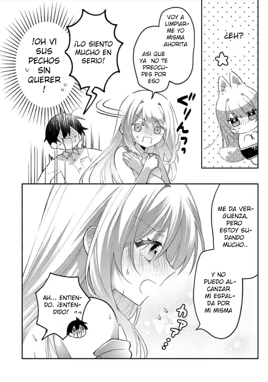 Cool na Megami-sama to Issho ni Sundara, Amayakashisugite Ponkotsu ni Shite Shimatta Ken ni Tsuite Capitulo 8.1: La distancia de Mikoto-san 1 página 6