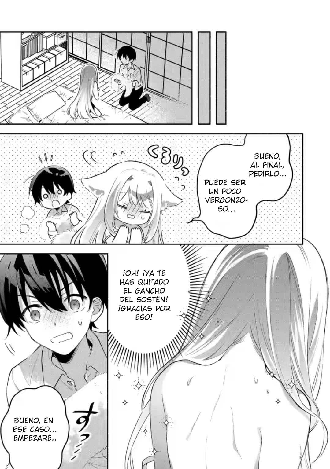 Cool na Megami-sama to Issho ni Sundara, Amayakashisugite Ponkotsu ni Shite Shimatta Ken ni Tsuite Capitulo 8.1: La distancia de Mikoto-san 1 página 9