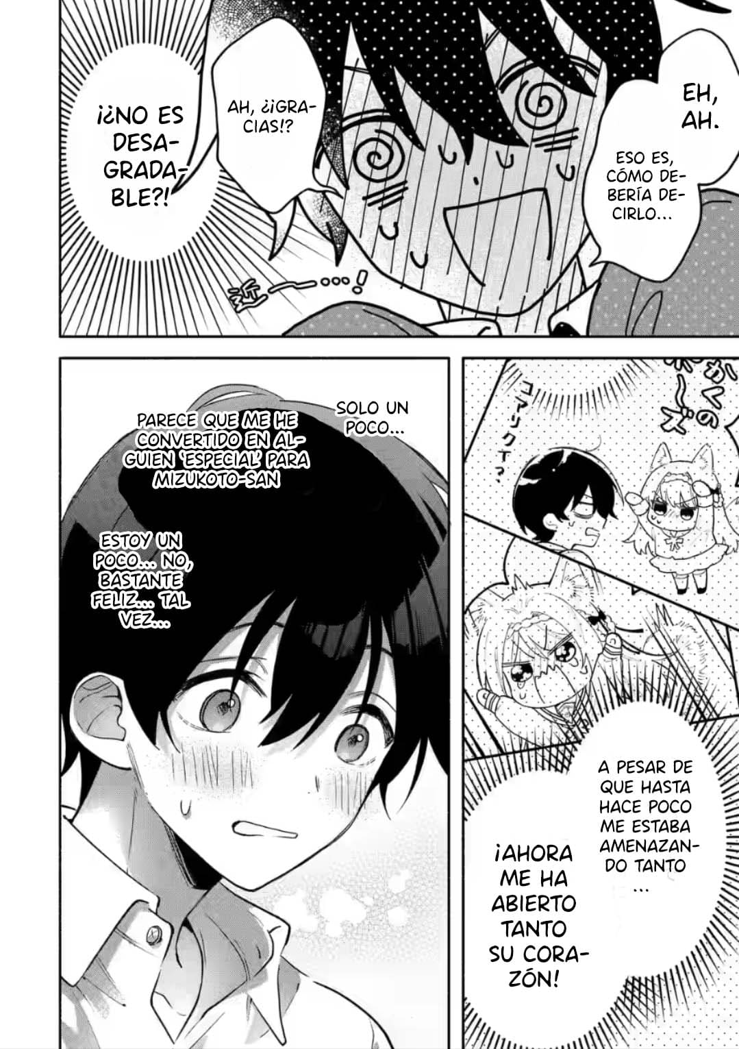 Cool na Megami-sama to Issho ni Sundara, Amayakashisugite Ponkotsu ni Shite Shimatta Ken ni Tsuite Capitulo 8.2: La distancia de Mikoto-san 2 página 9