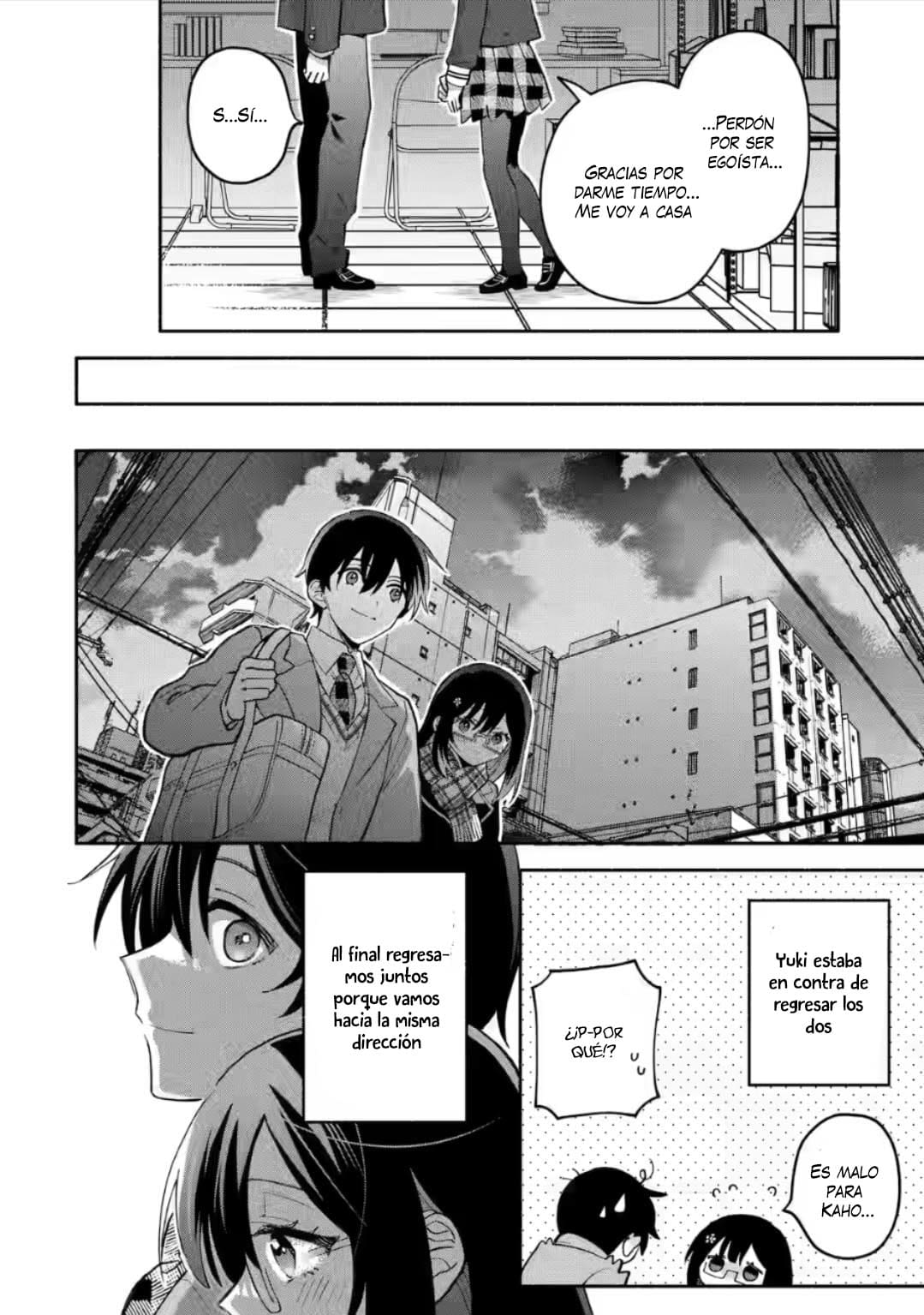 Cool na Megami-sama to Issho ni Sundara, Amayakashisugite Ponkotsu ni Shite Shimatta Ken ni Tsuite Capitulo 9.2: Los verdaderos sentimientos de Yuki 2 página 7