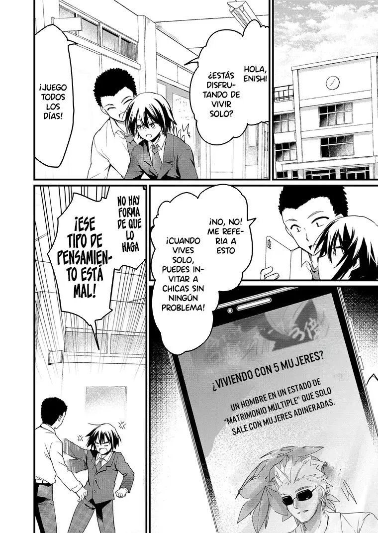 Enishi-kun wa Masho (Harem) Taishitsu ni Mezamemashita Capitulo 1: La constitución mágica de Enishi-kun página 10