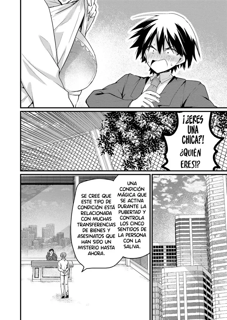 Enishi-kun wa Masho (Harem) Taishitsu ni Mezamemashita Capitulo 1: La constitución mágica de Enishi-kun página 40