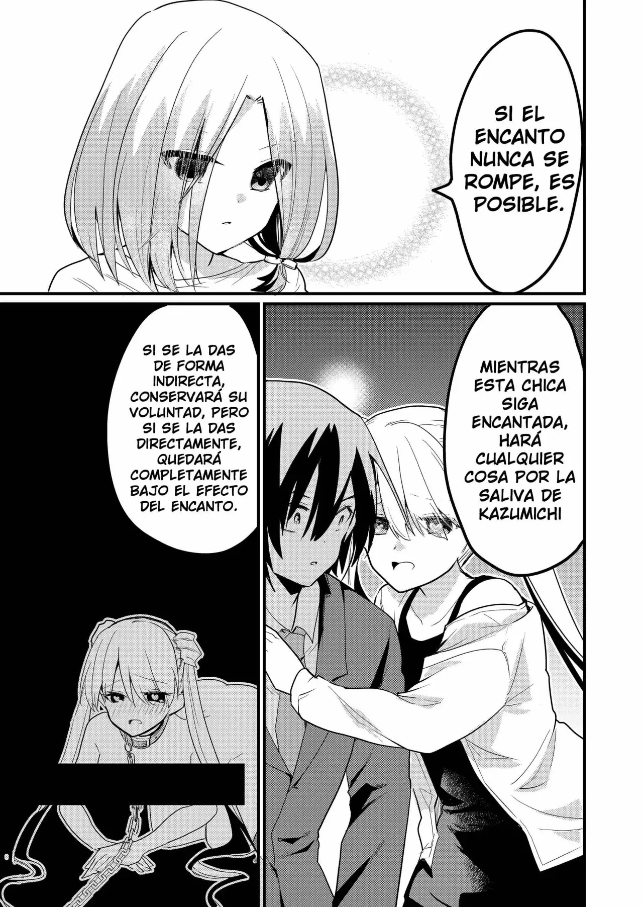 Enishi-kun wa Masho (Harem) Taishitsu ni Mezamemashita Capitulo 3: La decisión página 19