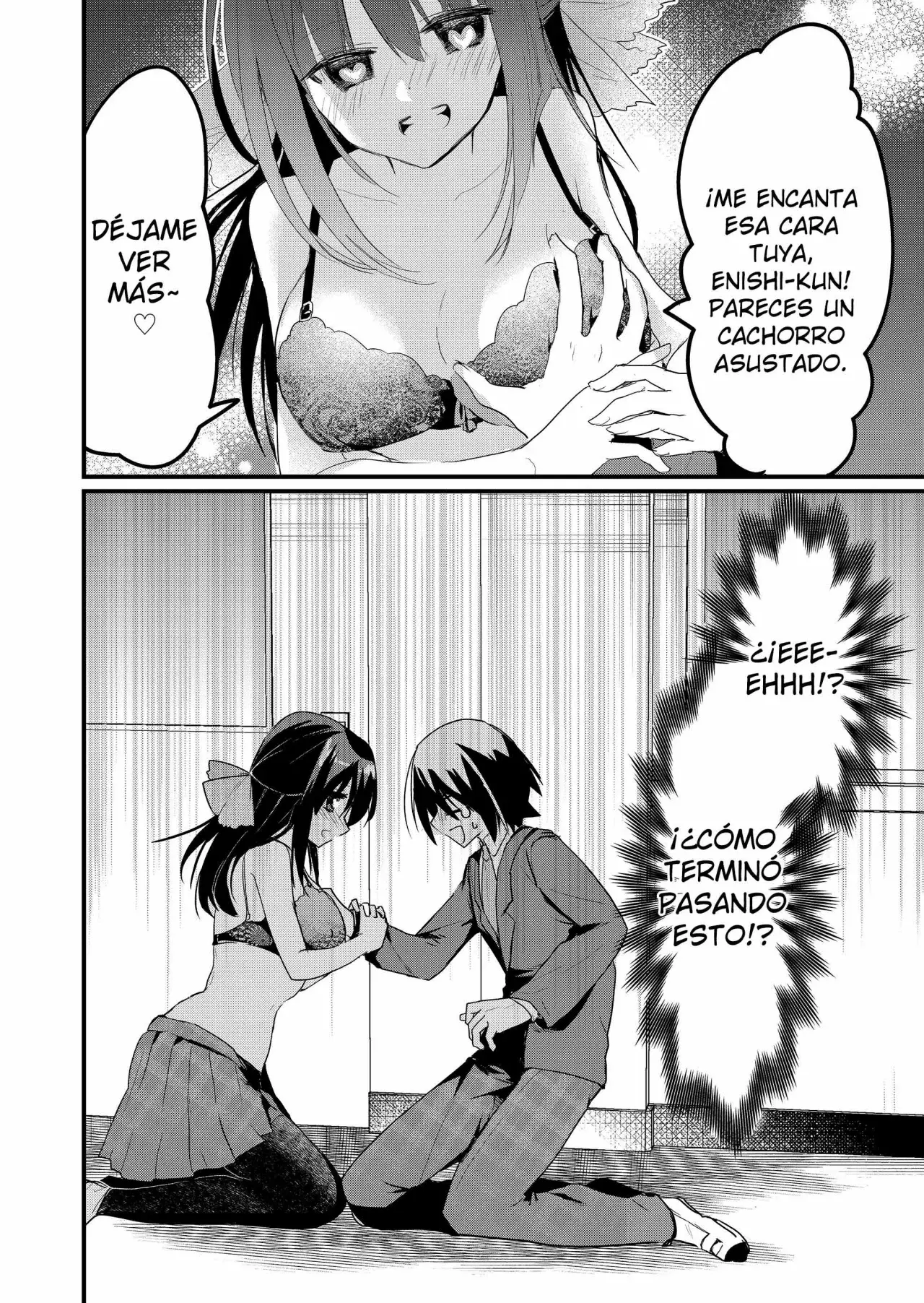 Enishi-kun wa Masho (Harem) Taishitsu ni Mezamemashita Capitulo 8 página 4