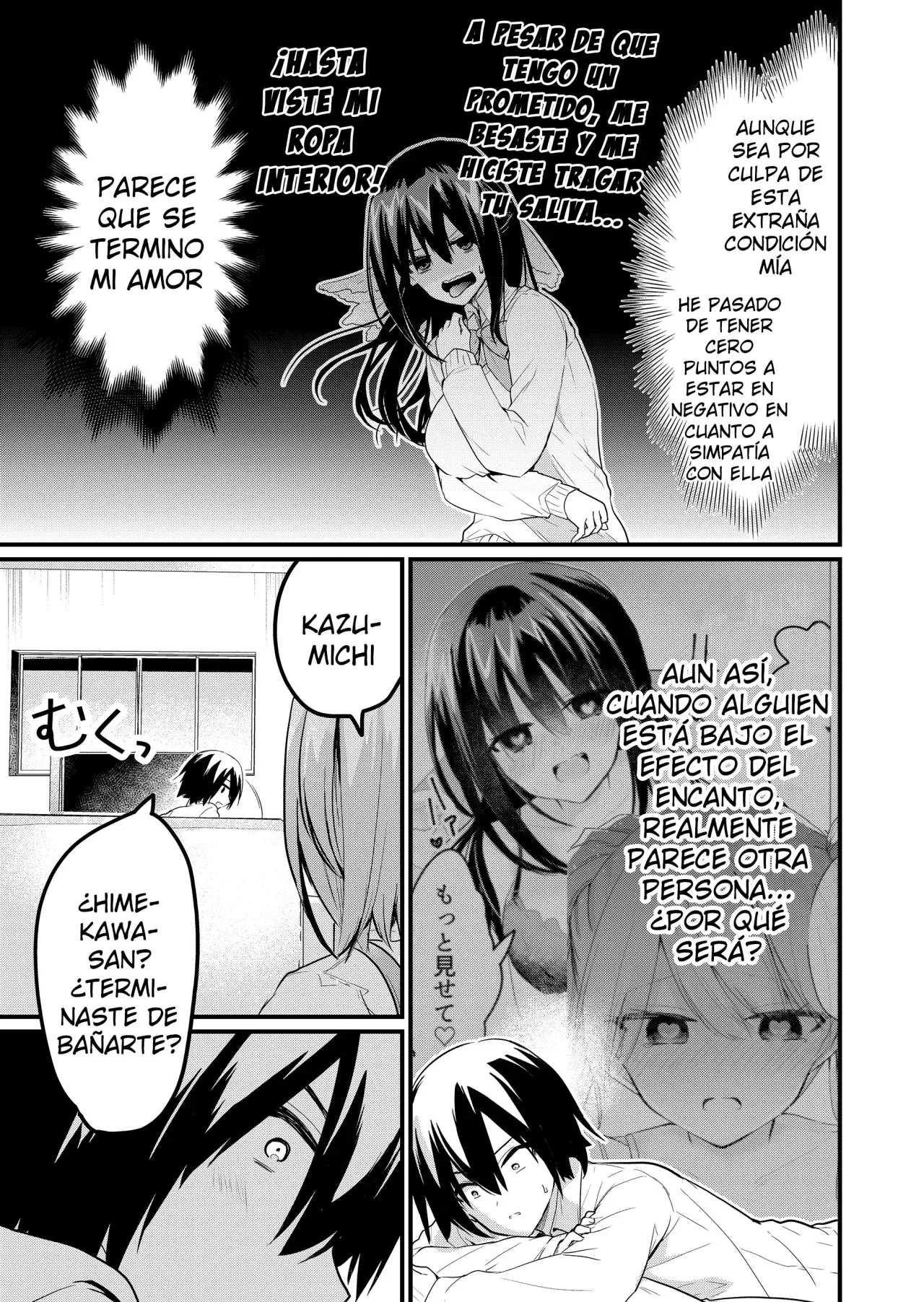 Enishi-kun wa Masho (Harem) Taishitsu ni Mezamemashita Capitulo 9 página 5