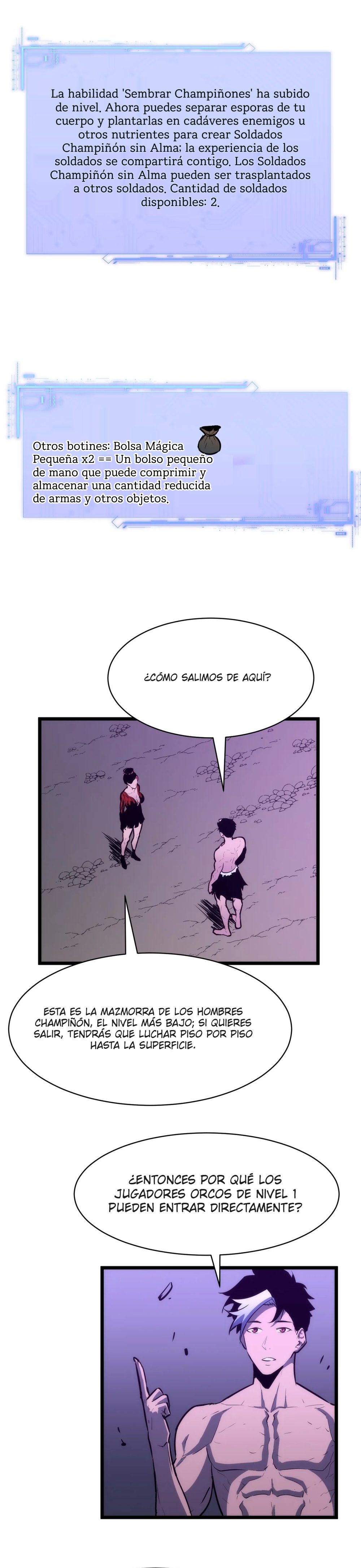 La Ascensión del Rey Hongo Capitulo 3 página 9