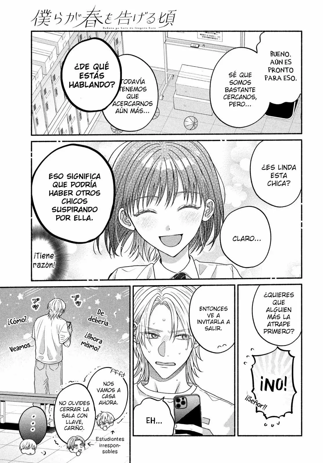 Bokura ga Haru wo Tsugeru koro Capitulo 3 página 10