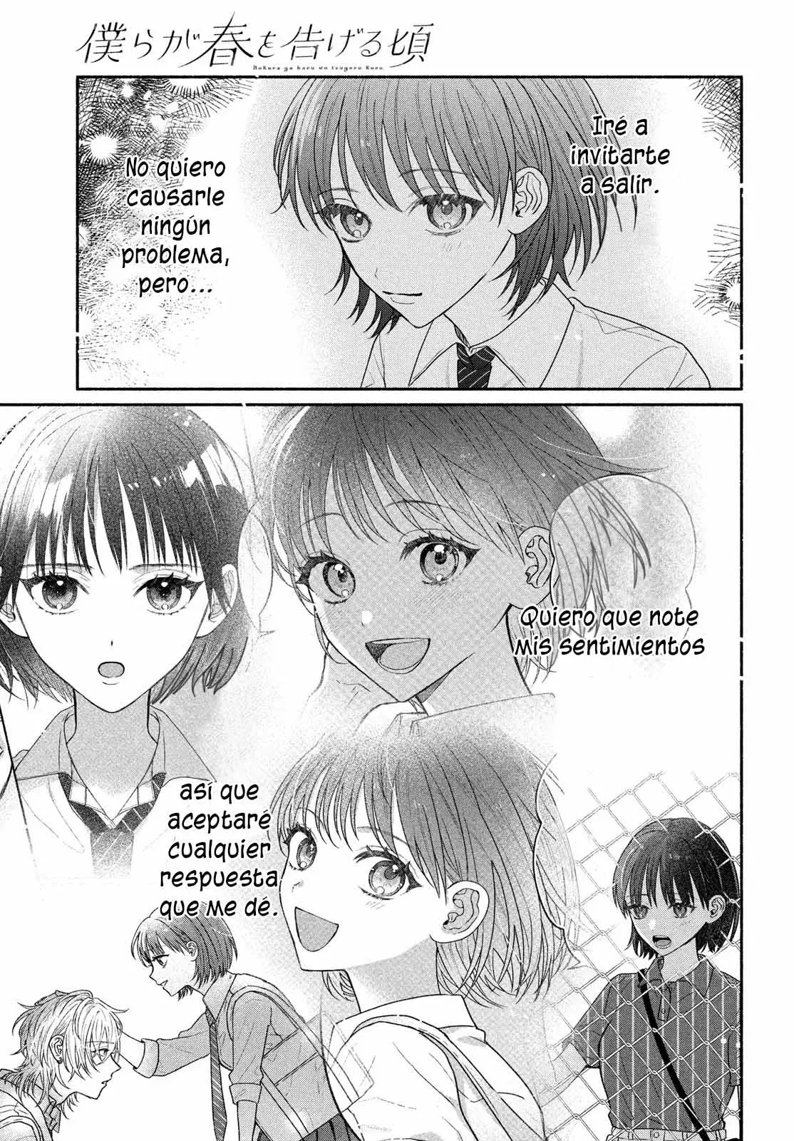 Bokura ga Haru wo Tsugeru koro Capitulo 4 página 34