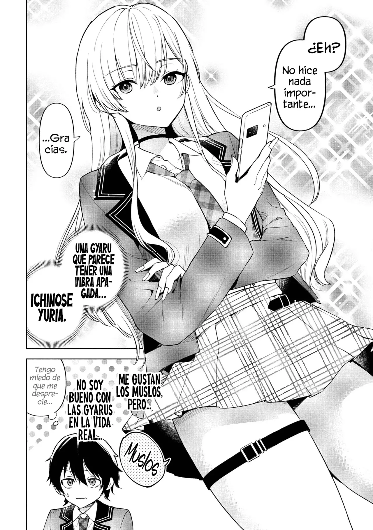 Soy un chico introvertido y, tras un cambio de asientos, terminé rodeado de chicas clase S y así comenzó nuestra relación secreta. Capitulo 1 página 15