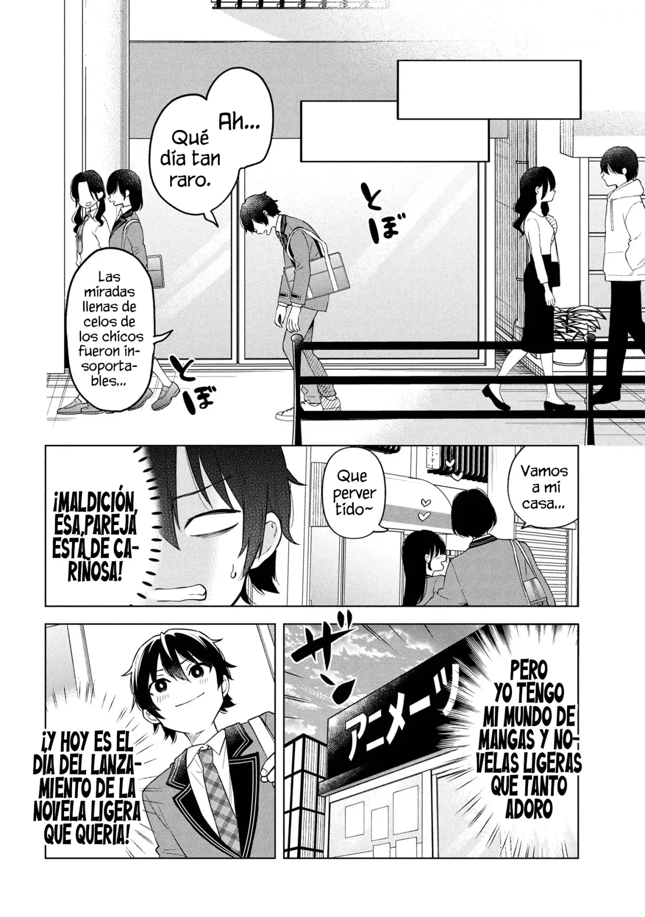 Soy un chico introvertido y, tras un cambio de asientos, terminé rodeado de chicas clase S y así comenzó nuestra relación secreta. Capitulo 1 página 23