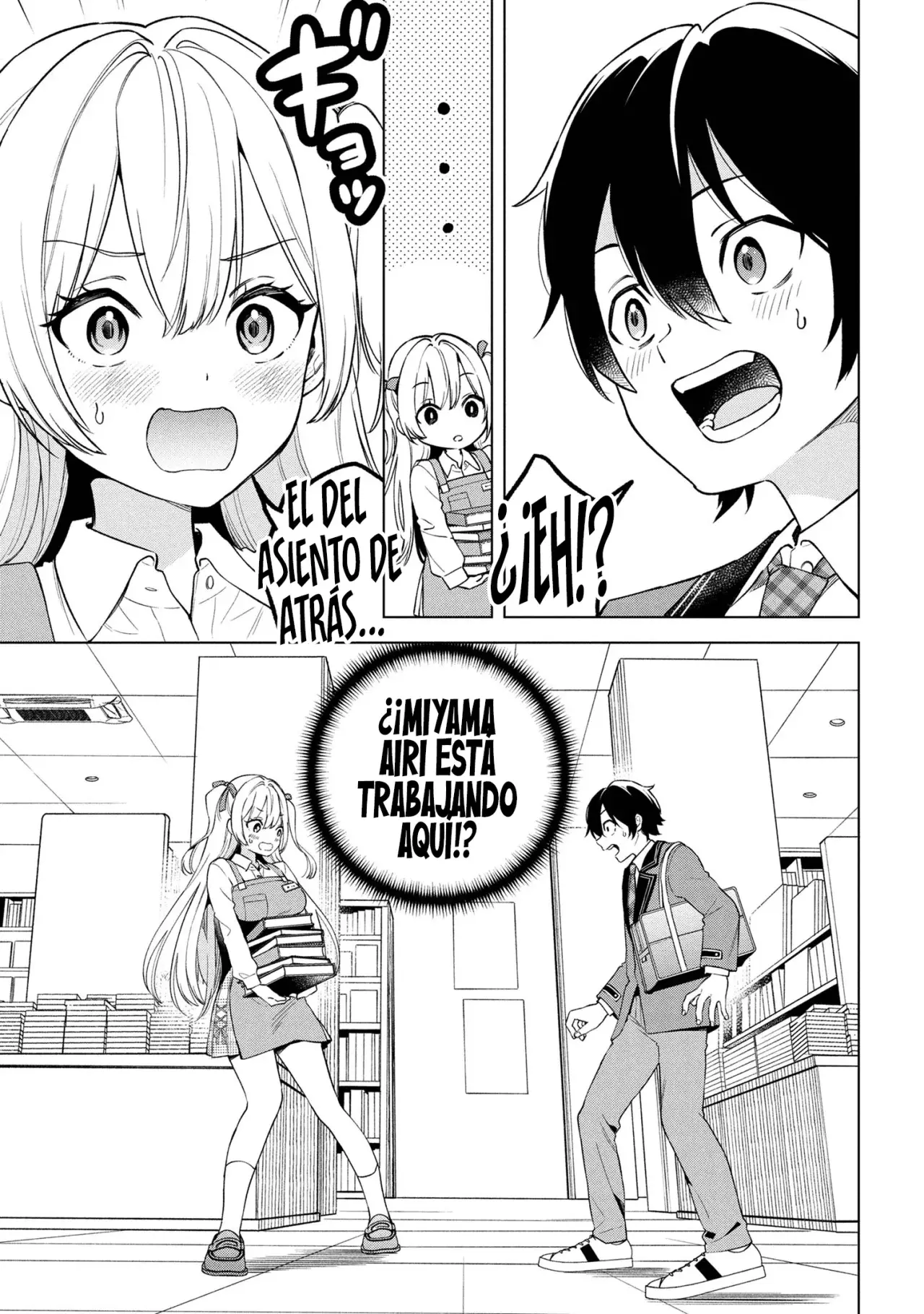 Soy un chico introvertido y, tras un cambio de asientos, terminé rodeado de chicas clase S y así comenzó nuestra relación secreta. Capitulo 1 página 28