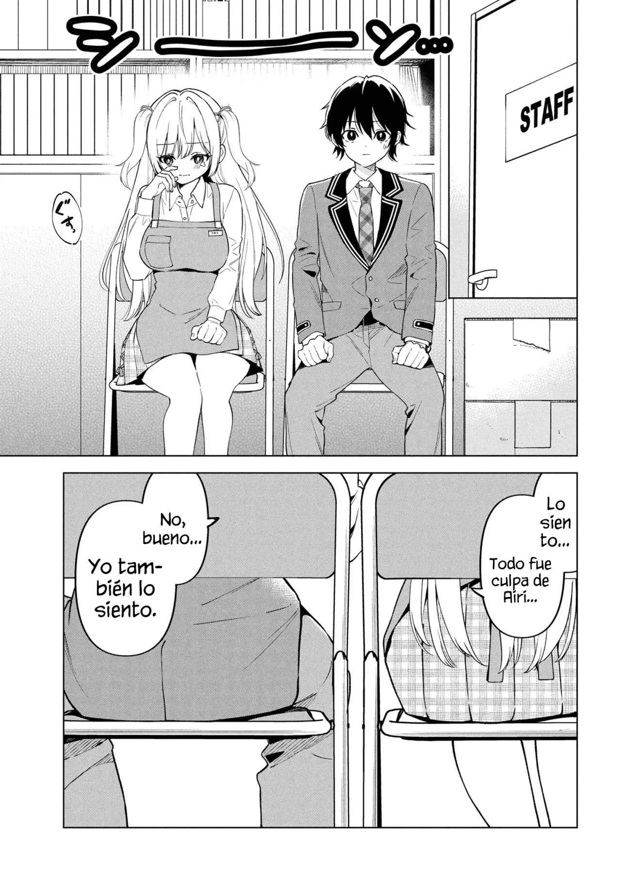 Soy un chico introvertido y, tras un cambio de asientos, terminé rodeado de chicas clase S y así comenzó nuestra relación secreta. Capitulo 1 página 32