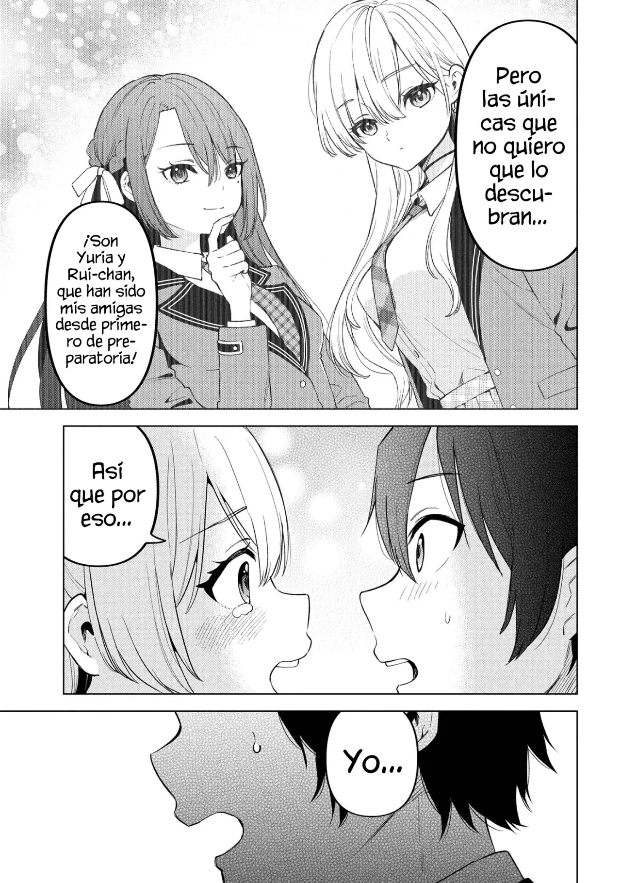 Soy un chico introvertido y, tras un cambio de asientos, terminé rodeado de chicas clase S y así comenzó nuestra relación secreta. Capitulo 1 página 38