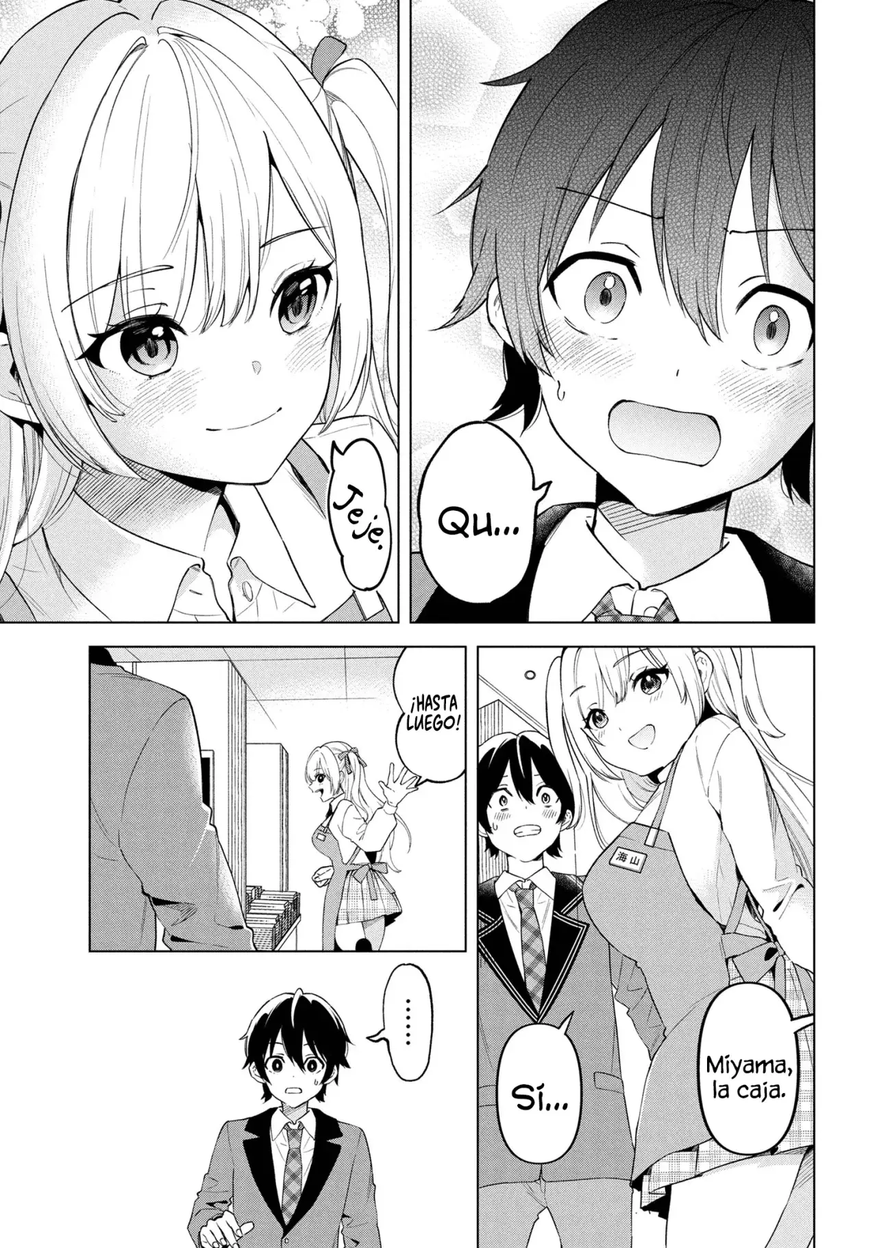 Soy un chico introvertido y, tras un cambio de asientos, terminé rodeado de chicas clase S y así comenzó nuestra relación secreta. Capitulo 1 página 48