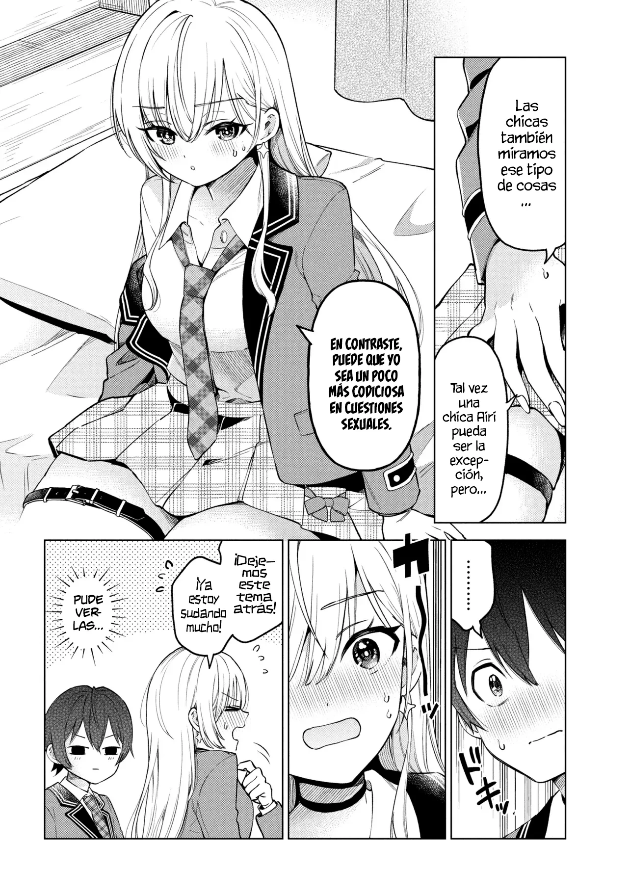 Soy un chico introvertido y, tras un cambio de asientos, terminé rodeado de chicas clase S y así comenzó nuestra relación secreta. Capitulo 10 página 20