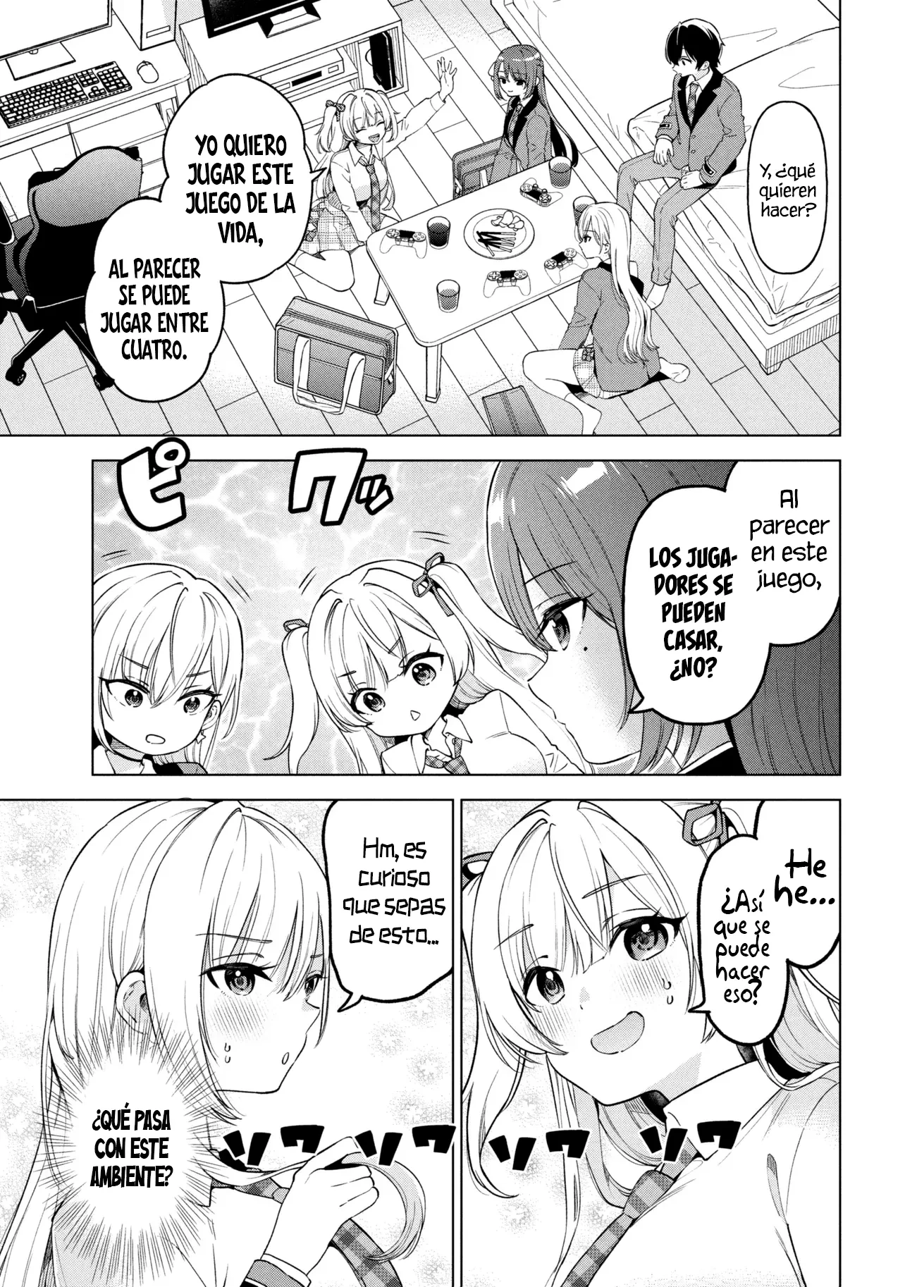 Soy un chico introvertido y, tras un cambio de asientos, terminé rodeado de chicas clase S y así comenzó nuestra relación secreta. Capitulo 10 página 25
