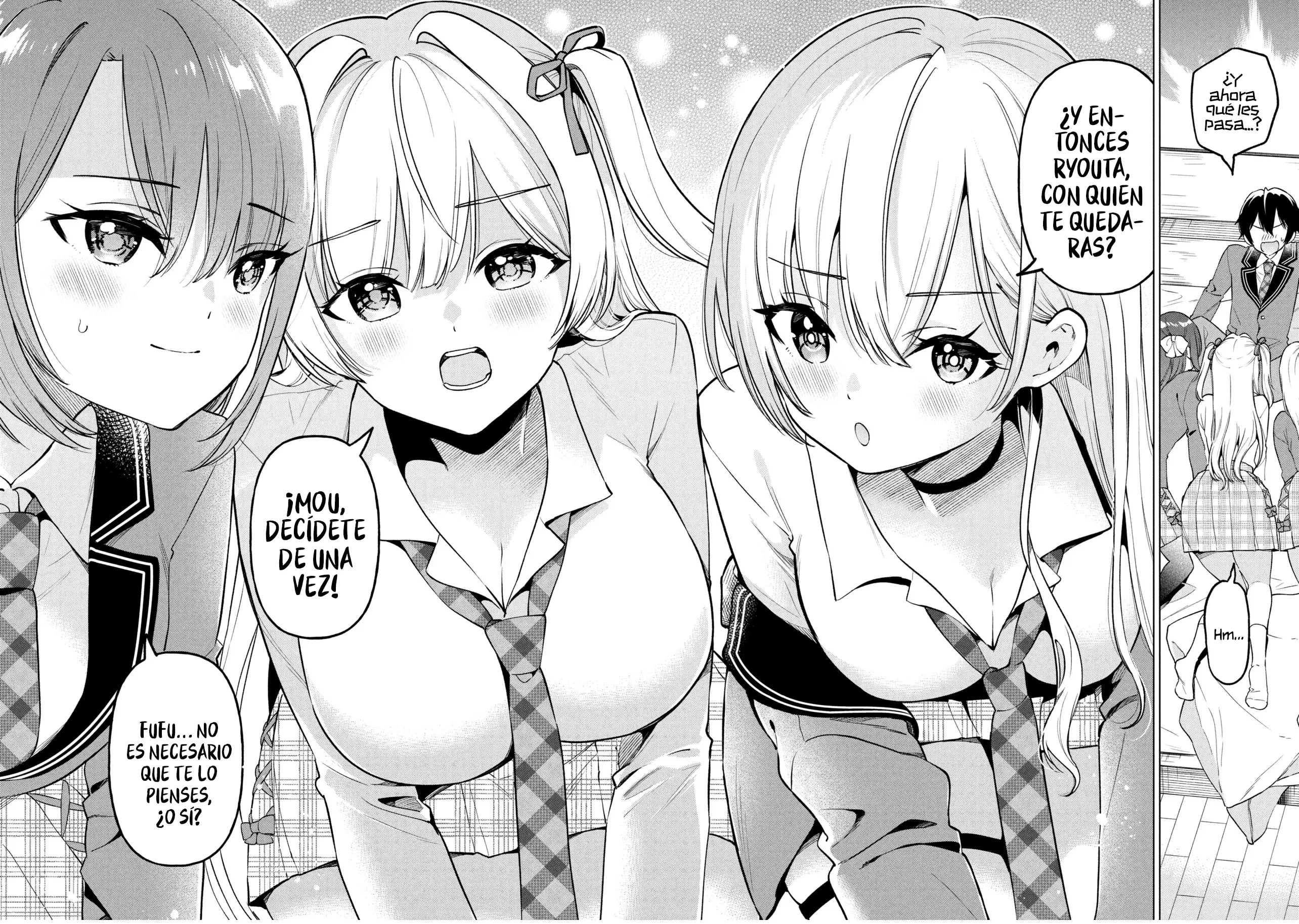 Soy un chico introvertido y, tras un cambio de asientos, terminé rodeado de chicas clase S y así comenzó nuestra relación secreta. Capitulo 10 página 32