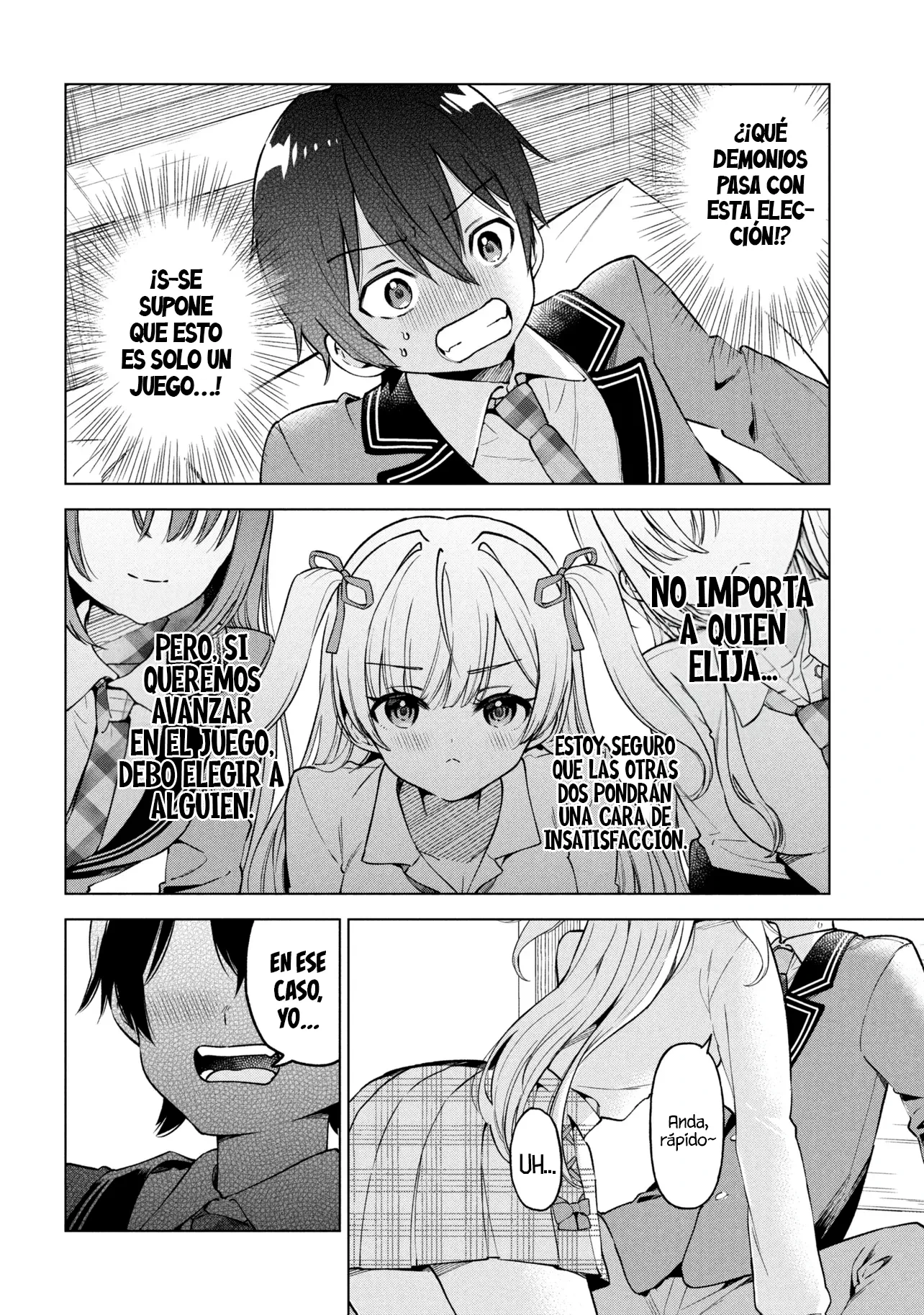 Soy un chico introvertido y, tras un cambio de asientos, terminé rodeado de chicas clase S y así comenzó nuestra relación secreta. Capitulo 10 página 33