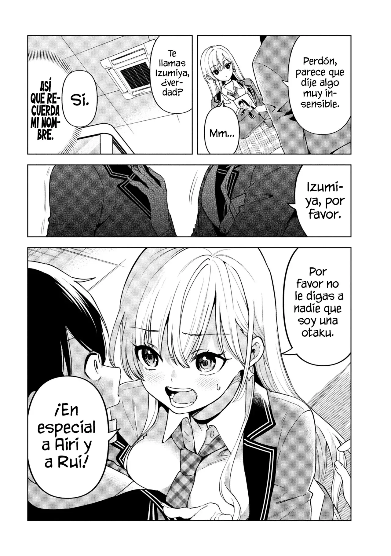 Soy un chico introvertido y, tras un cambio de asientos, terminé rodeado de chicas clase S y así comenzó nuestra relación secreta. Capitulo 2 página 26