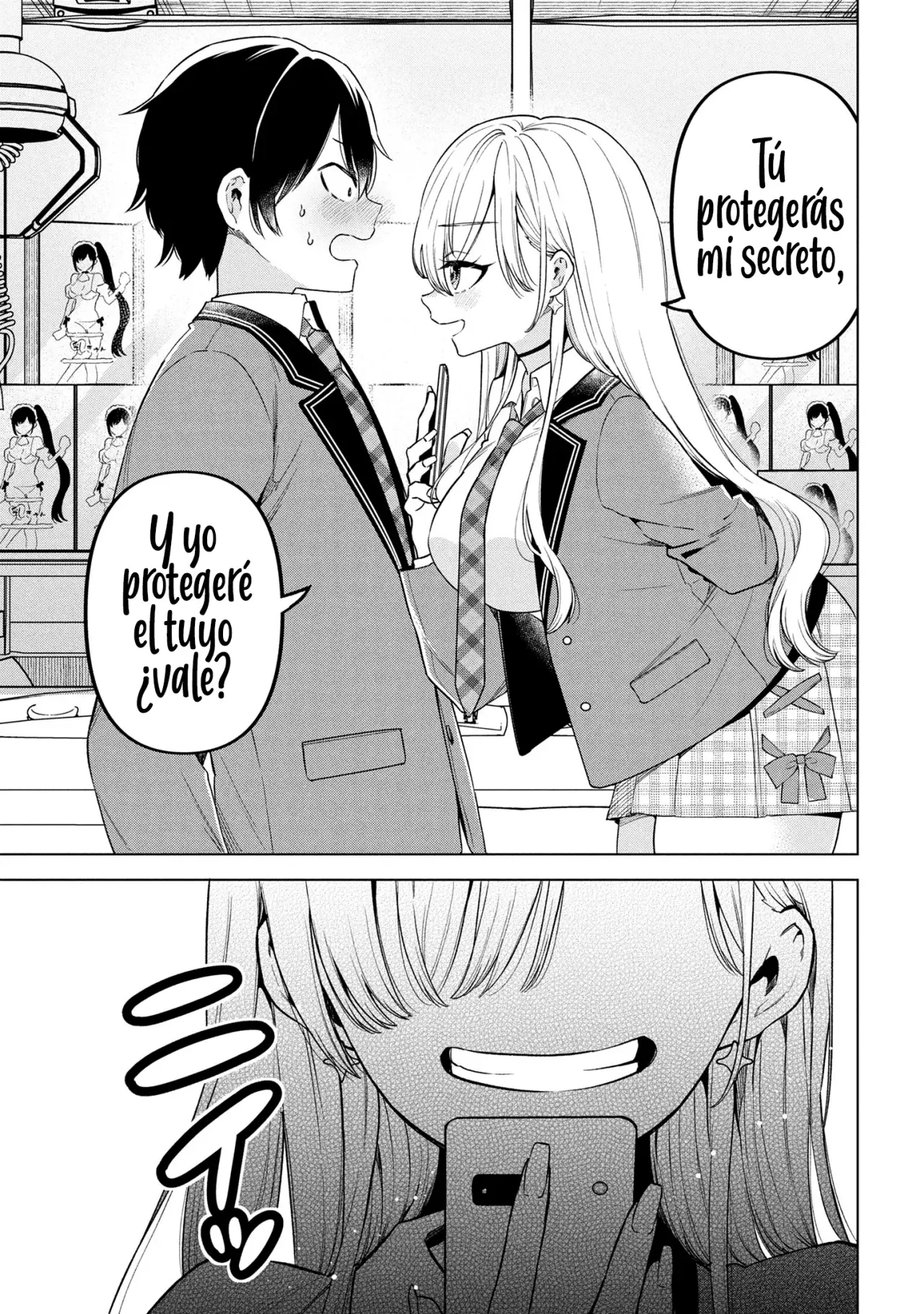 Soy un chico introvertido y, tras un cambio de asientos, terminé rodeado de chicas clase S y así comenzó nuestra relación secreta. Capitulo 2 página 29