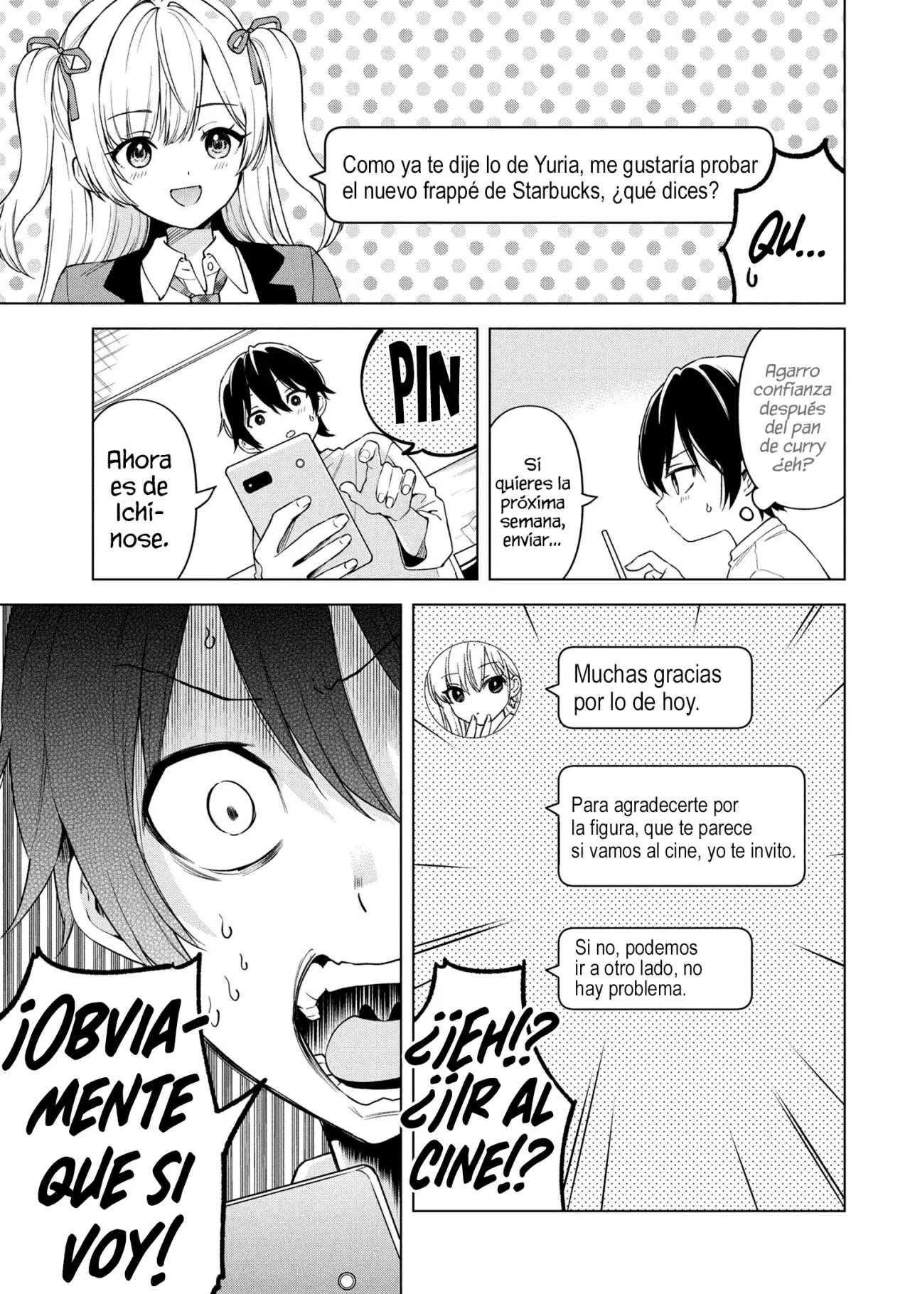 Soy un chico introvertido y, tras un cambio de asientos, terminé rodeado de chicas clase S y así comenzó nuestra relación secreta. Capitulo 2 página 33