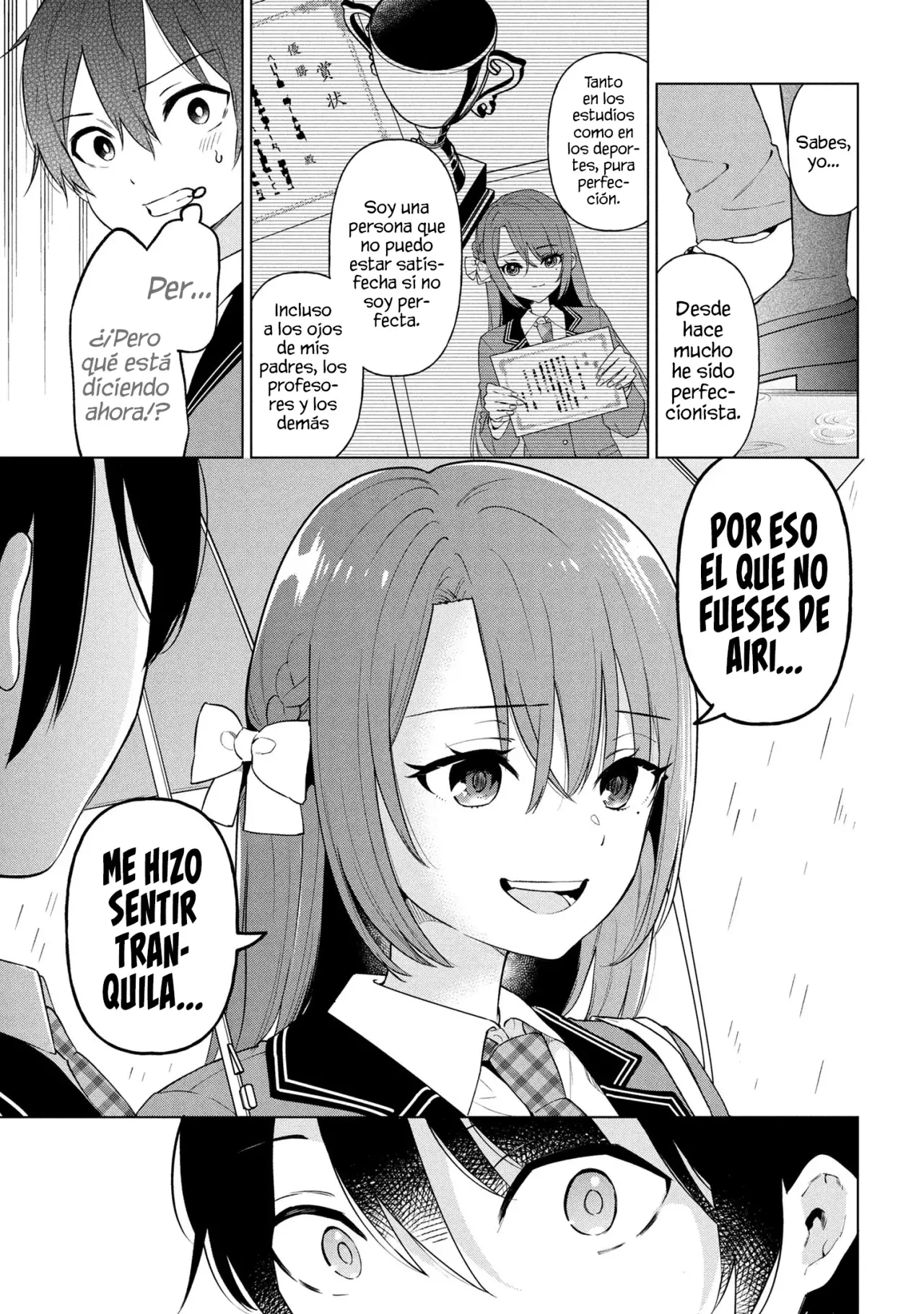 Soy un chico introvertido y, tras un cambio de asientos, terminé rodeado de chicas clase S y así comenzó nuestra relación secreta. Capitulo 3 página 22