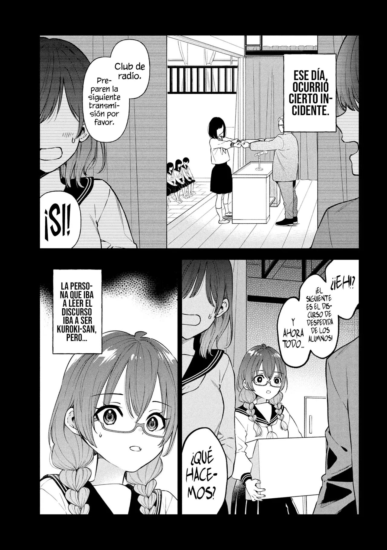 Soy un chico introvertido y, tras un cambio de asientos, terminé rodeado de chicas clase S y así comenzó nuestra relación secreta. Capitulo 4 página 14