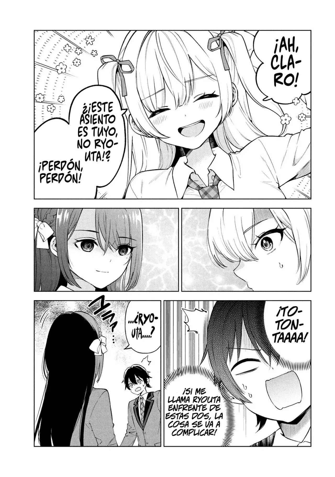 Soy un chico introvertido y, tras un cambio de asientos, terminé rodeado de chicas clase S y así comenzó nuestra relación secreta. Capitulo 4 página 26