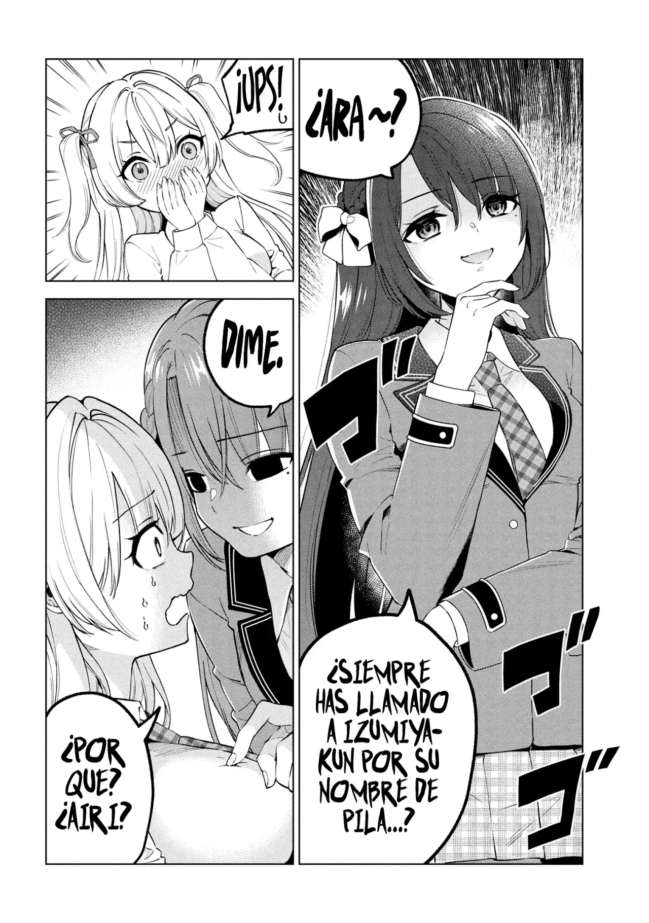 Soy un chico introvertido y, tras un cambio de asientos, terminé rodeado de chicas clase S y así comenzó nuestra relación secreta. Capitulo 4 página 27