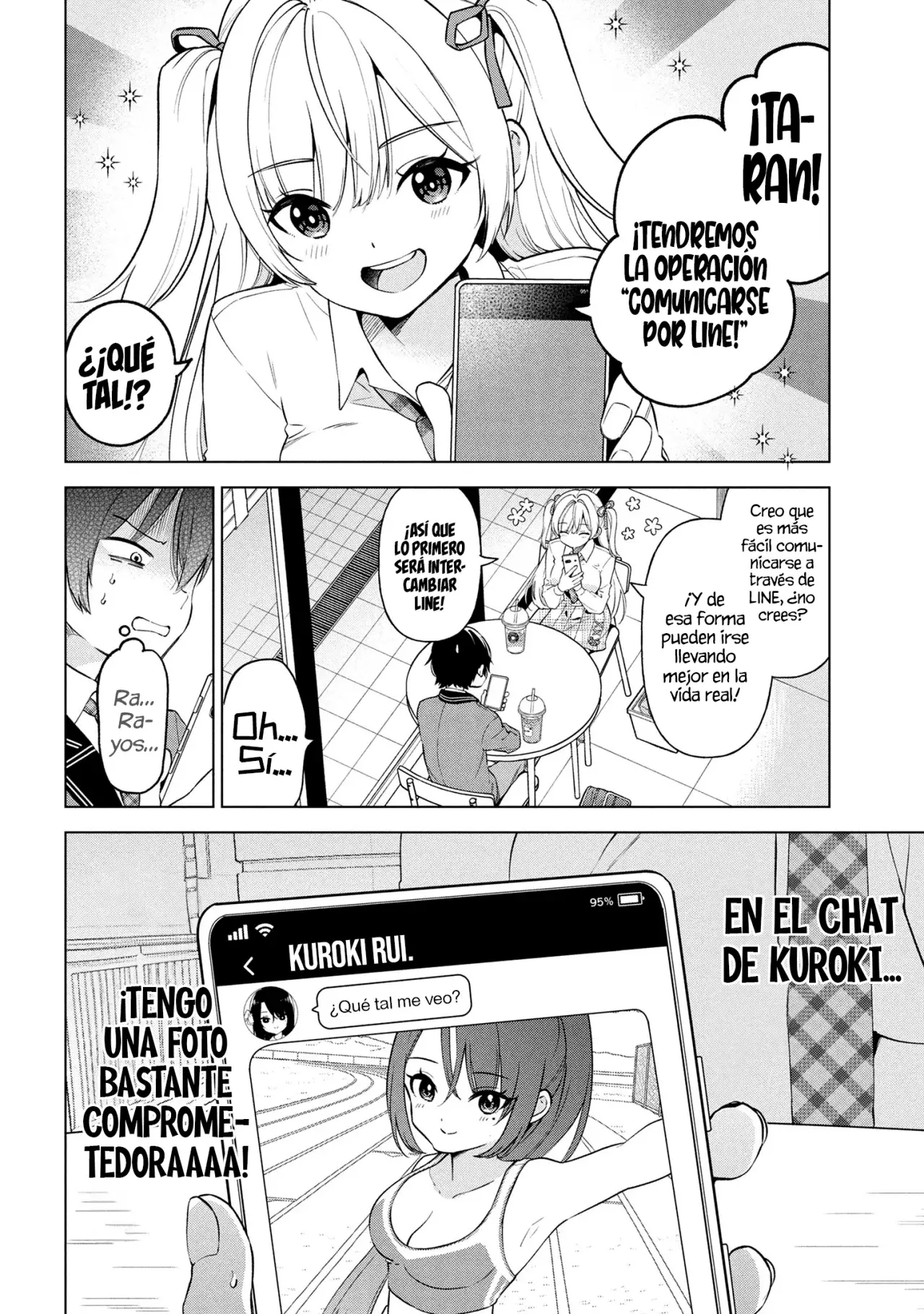 Soy un chico introvertido y, tras un cambio de asientos, terminé rodeado de chicas clase S y así comenzó nuestra relación secreta. Capitulo 5 página 11