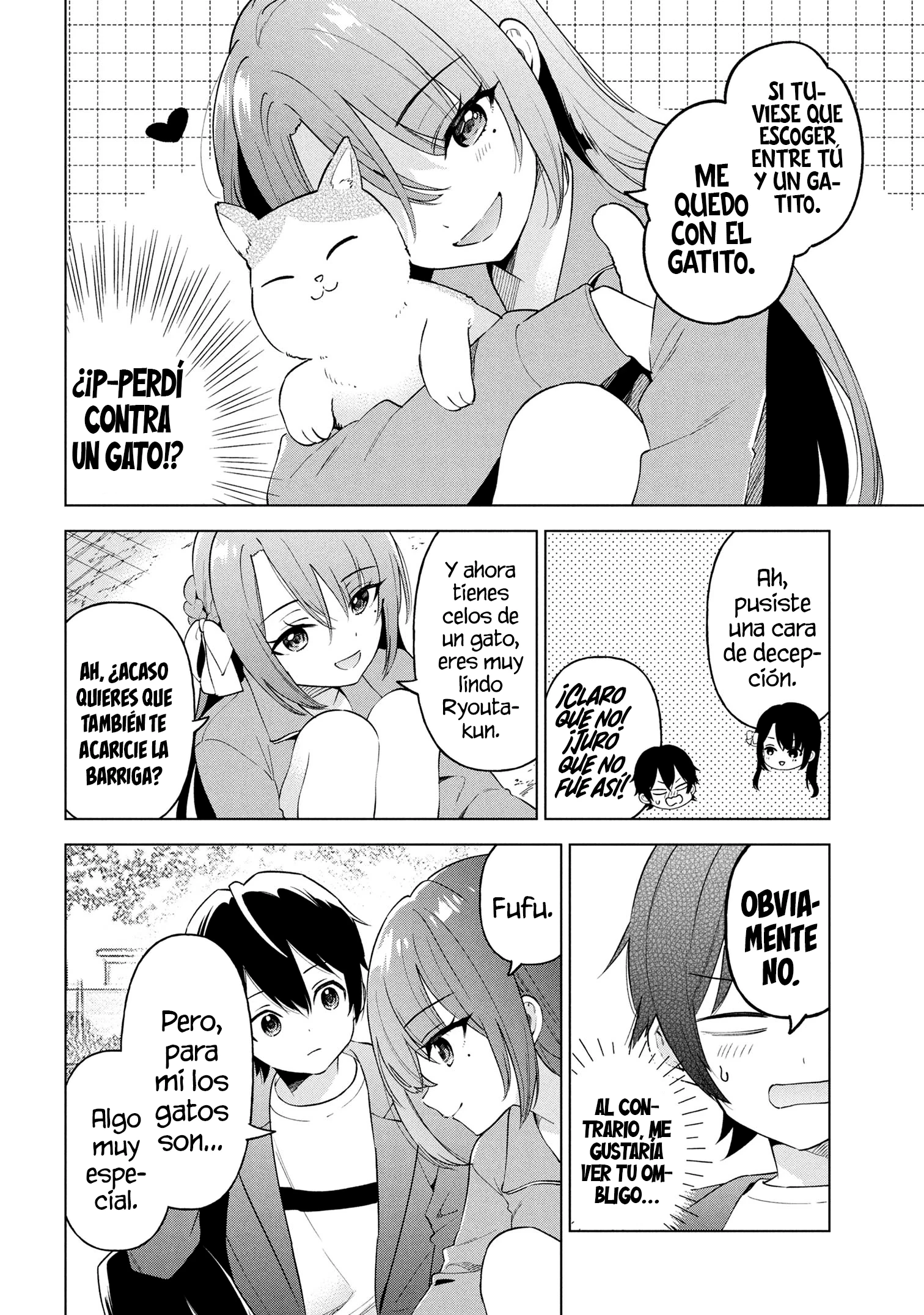 Soy un chico introvertido y, tras un cambio de asientos, terminé rodeado de chicas clase S y así comenzó nuestra relación secreta. Capitulo 7 página 10