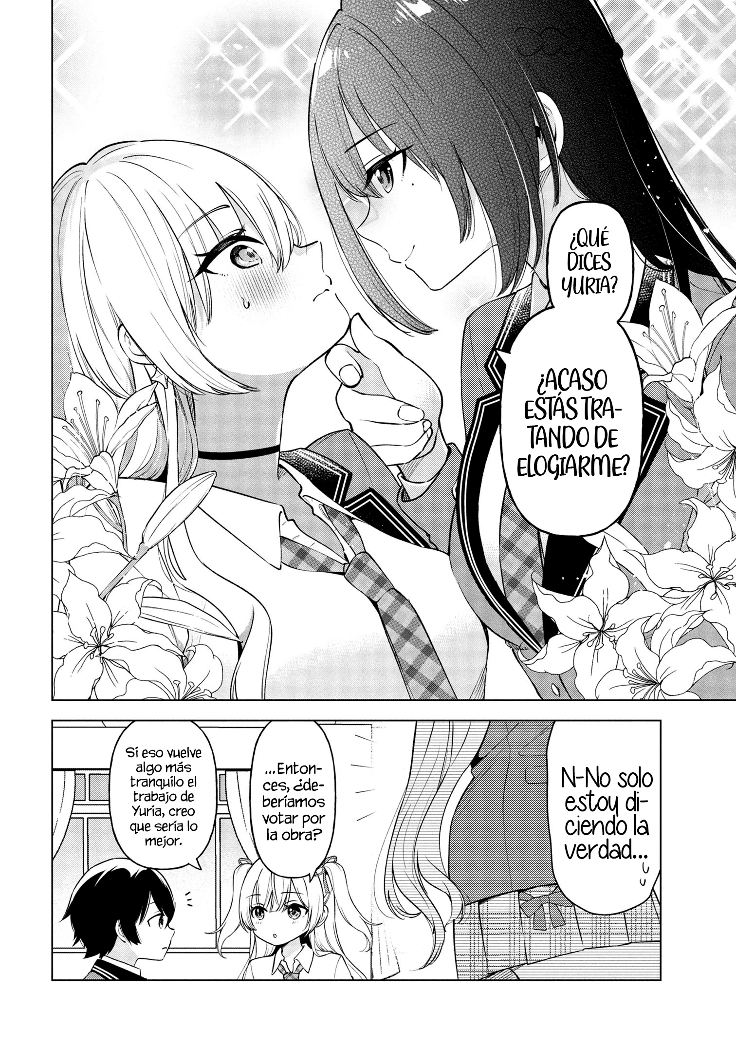 Soy un chico introvertido y, tras un cambio de asientos, terminé rodeado de chicas clase S y así comenzó nuestra relación secreta. Capitulo 7 página 28