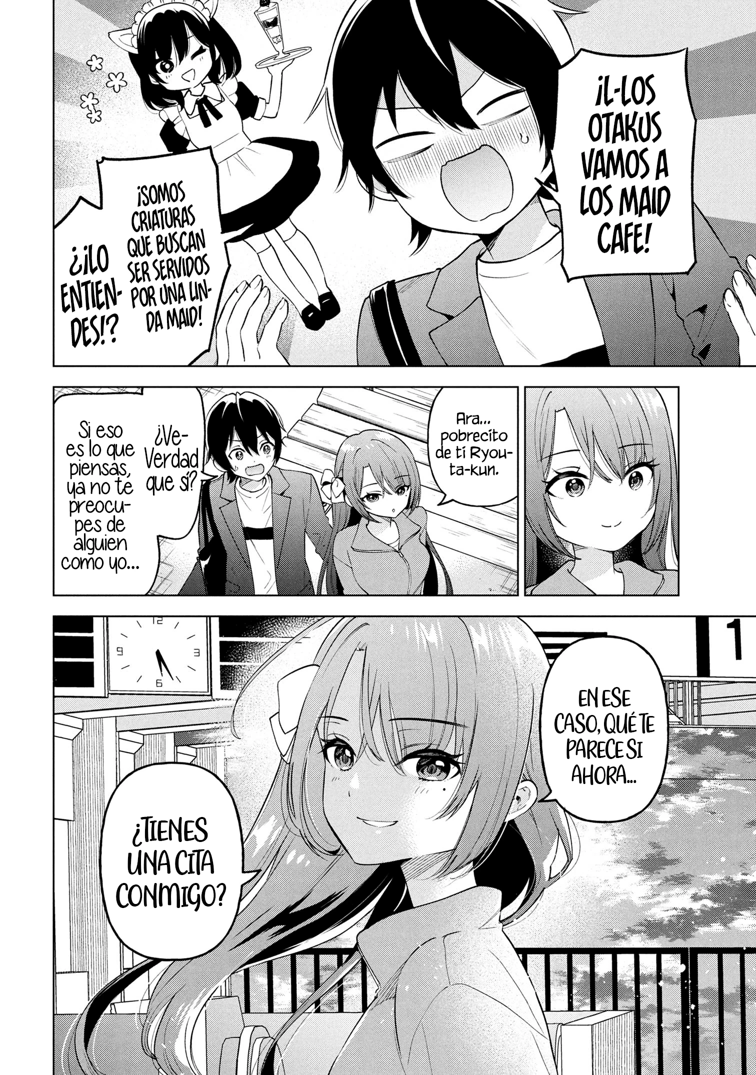Soy un chico introvertido y, tras un cambio de asientos, terminé rodeado de chicas clase S y así comenzó nuestra relación secreta. Capitulo 7 página 6