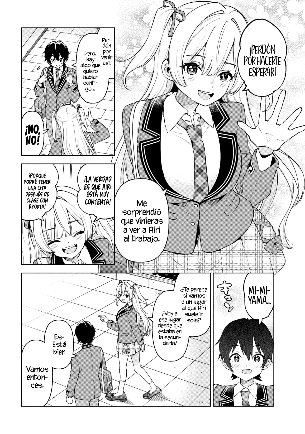 Soy un chico introvertido y, tras un cambio de asientos, terminé rodeado de chicas clase S y así comenzó nuestra relación secreta. Capitulo 8 página 13