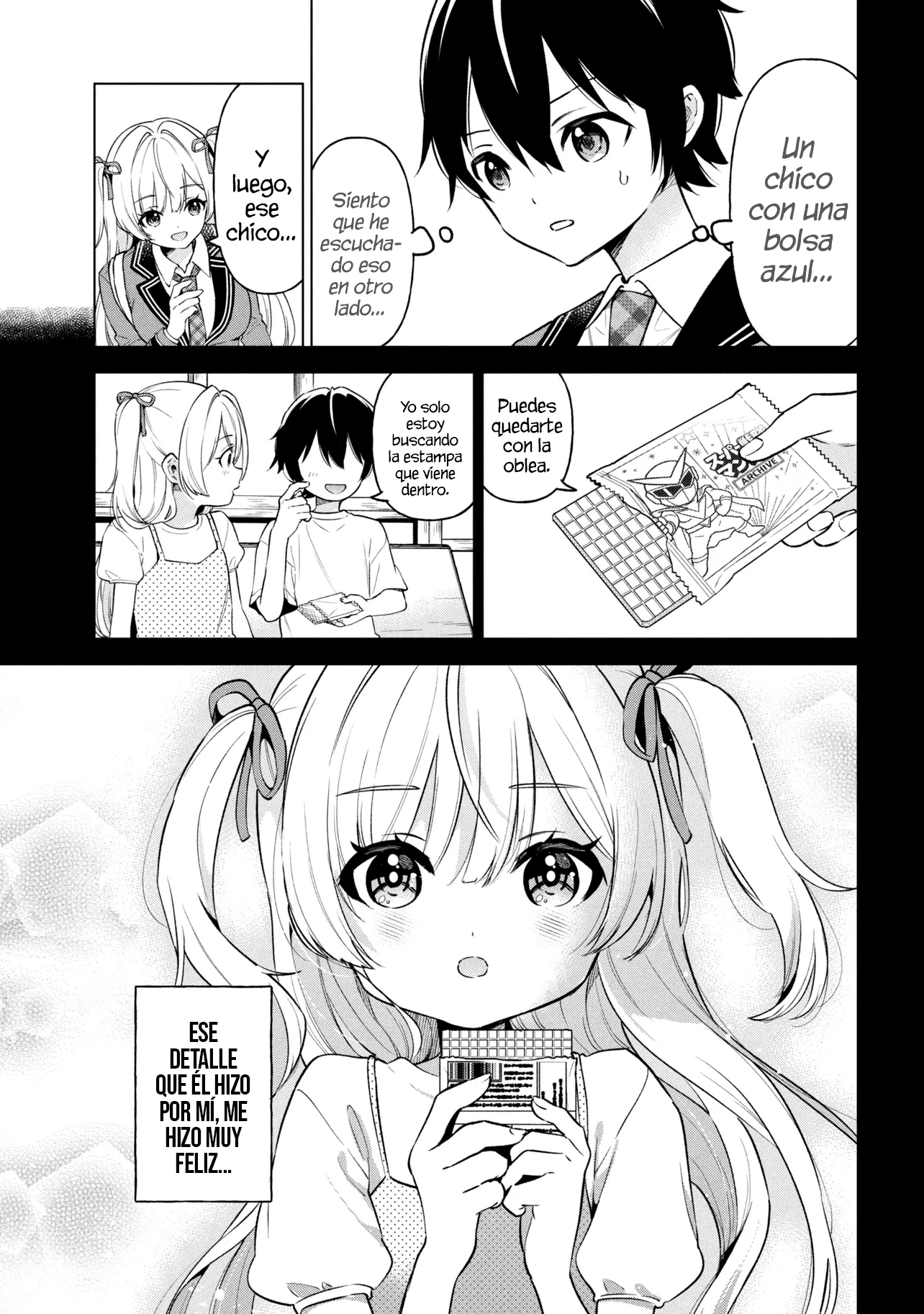 Soy un chico introvertido y, tras un cambio de asientos, terminé rodeado de chicas clase S y así comenzó nuestra relación secreta. Capitulo 8 página 21