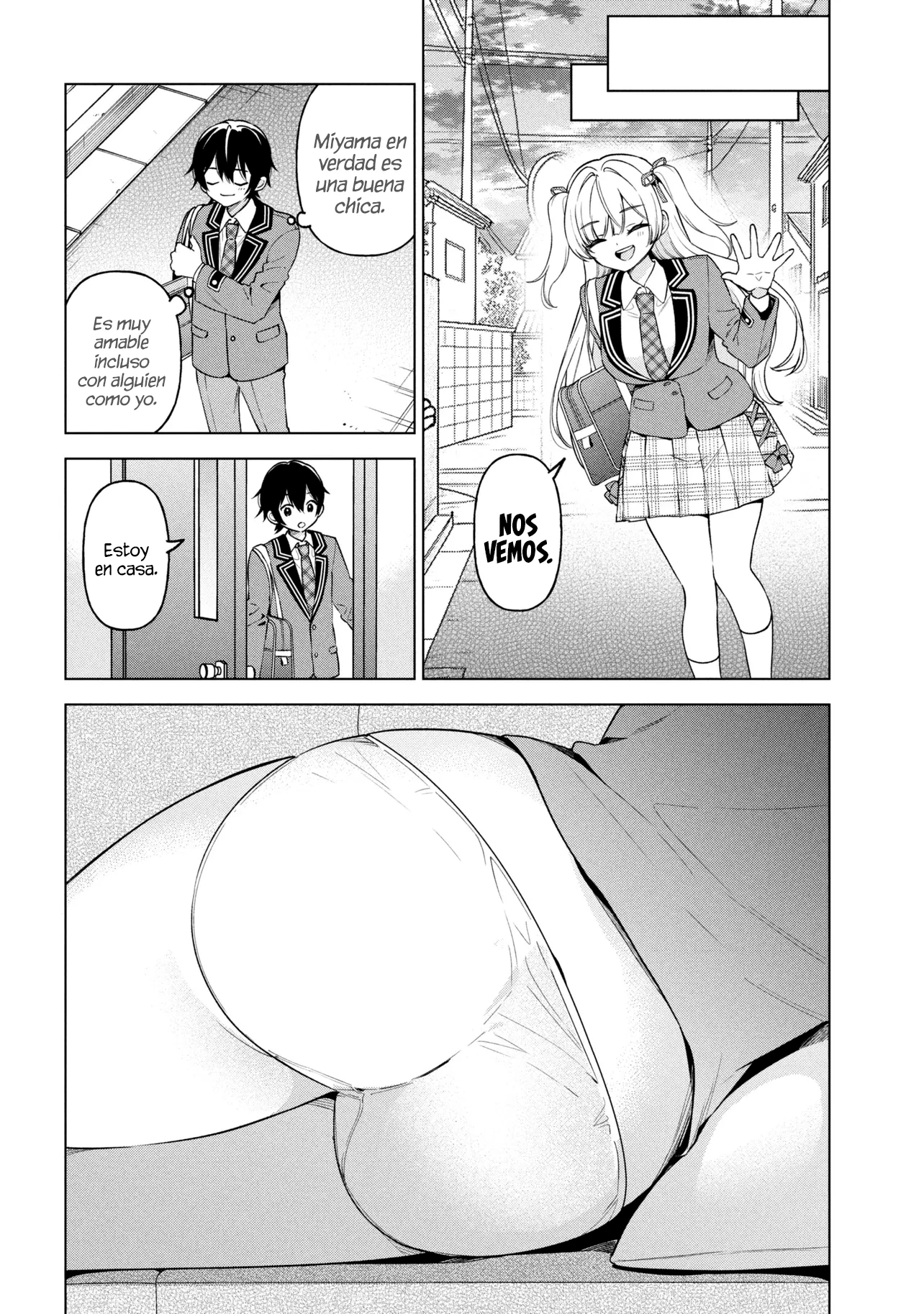 Soy un chico introvertido y, tras un cambio de asientos, terminé rodeado de chicas clase S y así comenzó nuestra relación secreta. Capitulo 8 página 32
